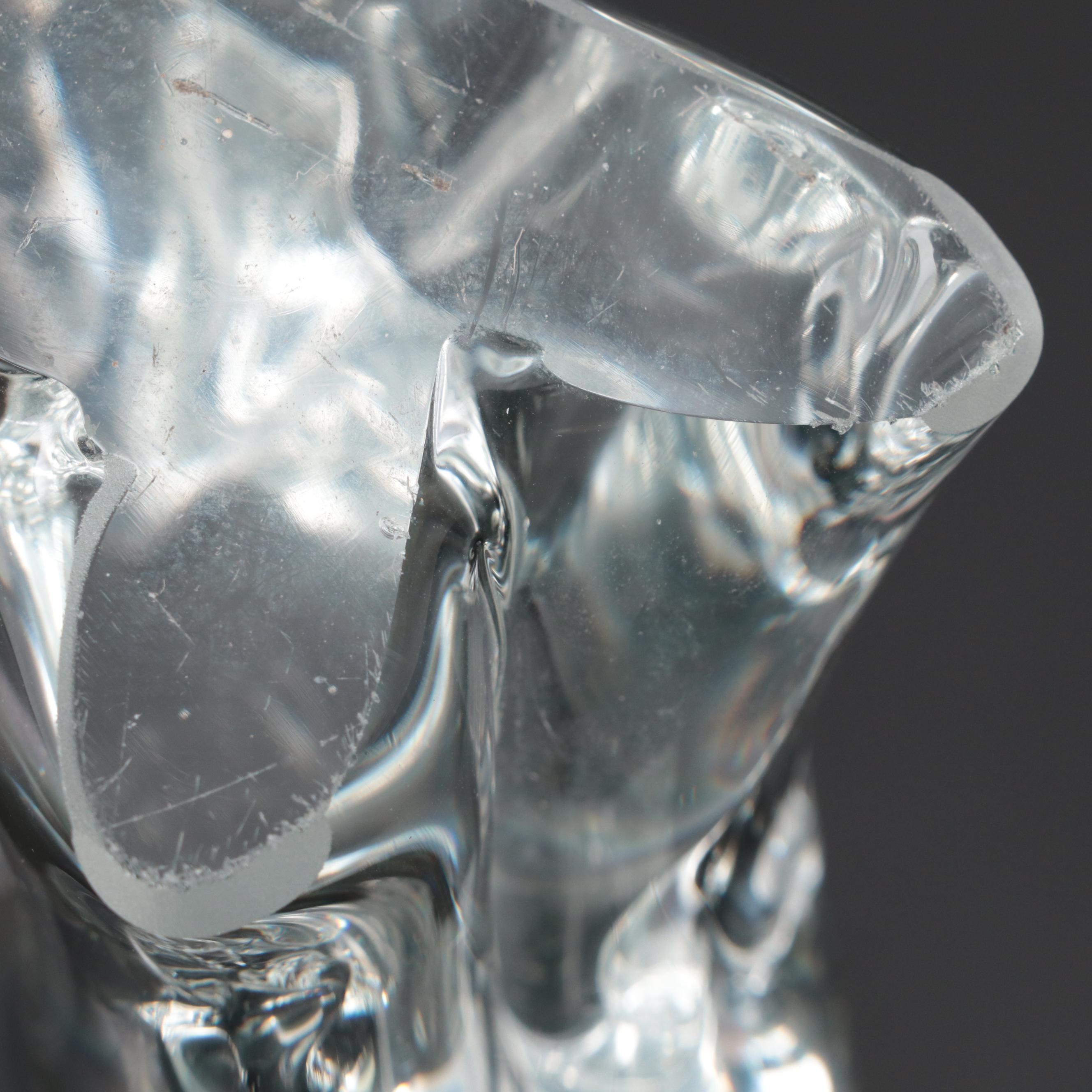 Eneryda Swedish Art Glass Elephant Figurine