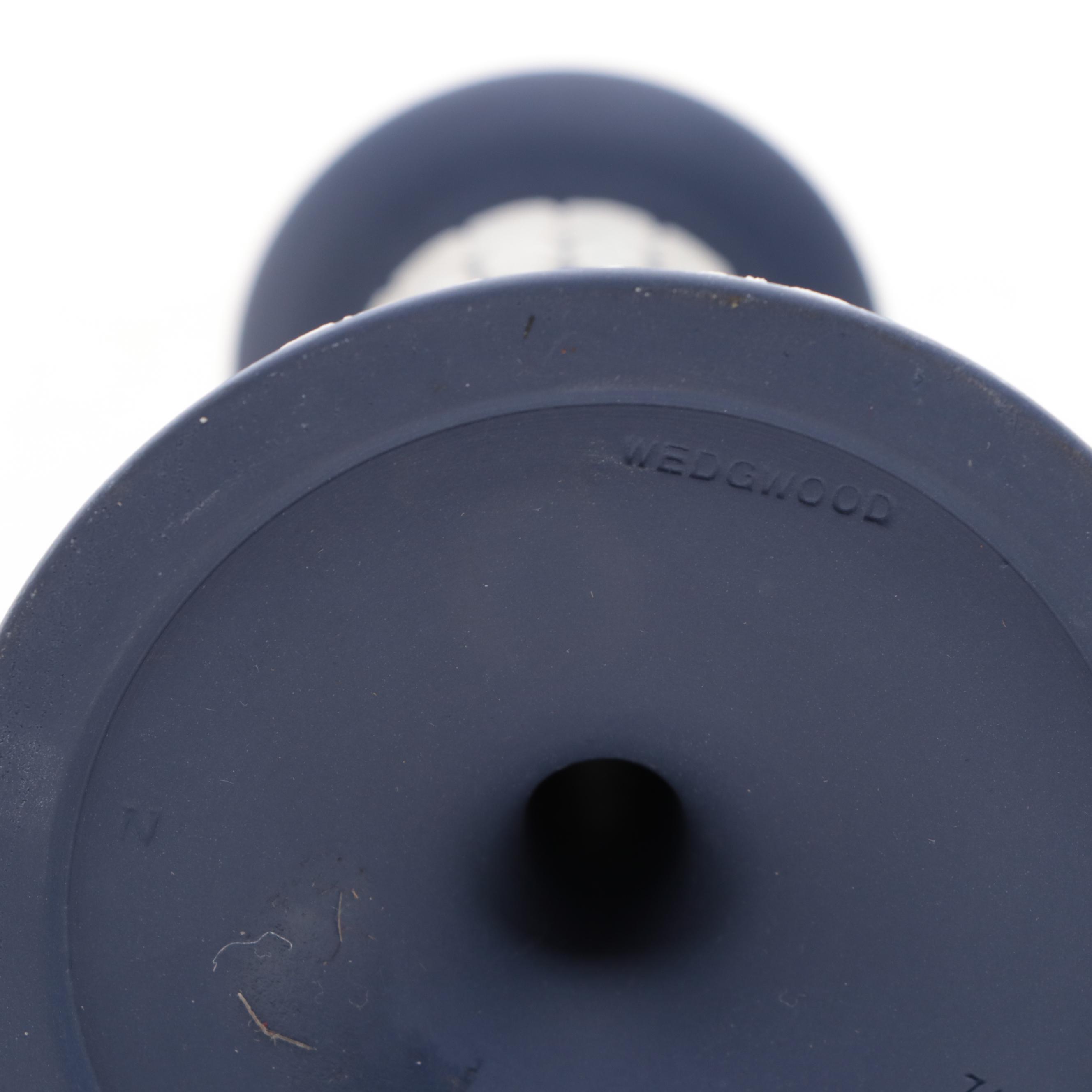 Wedgwood Cream on Celadon and Portland Blue Jasperware Décor