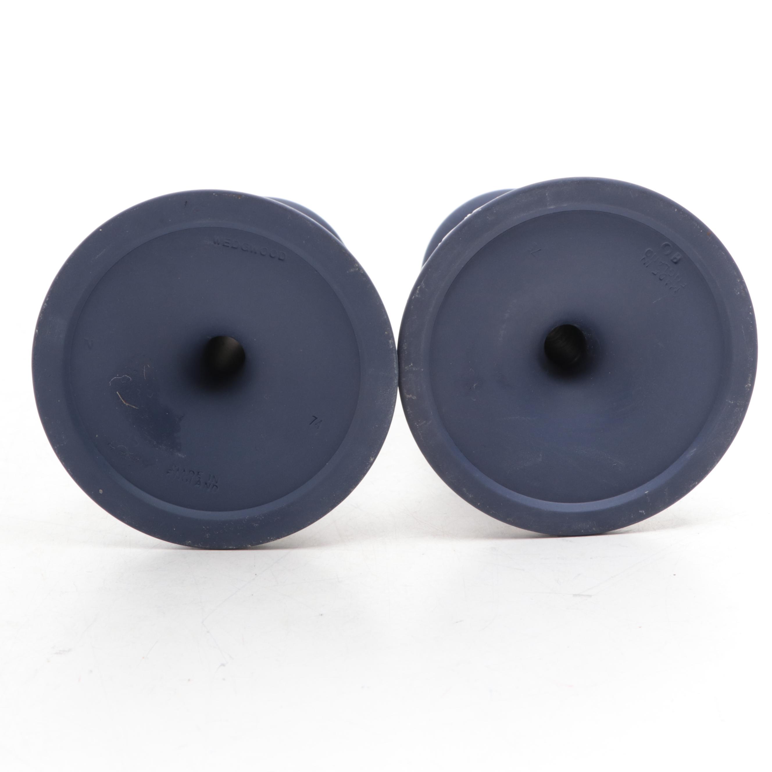 Wedgwood Cream on Celadon and Portland Blue Jasperware Décor