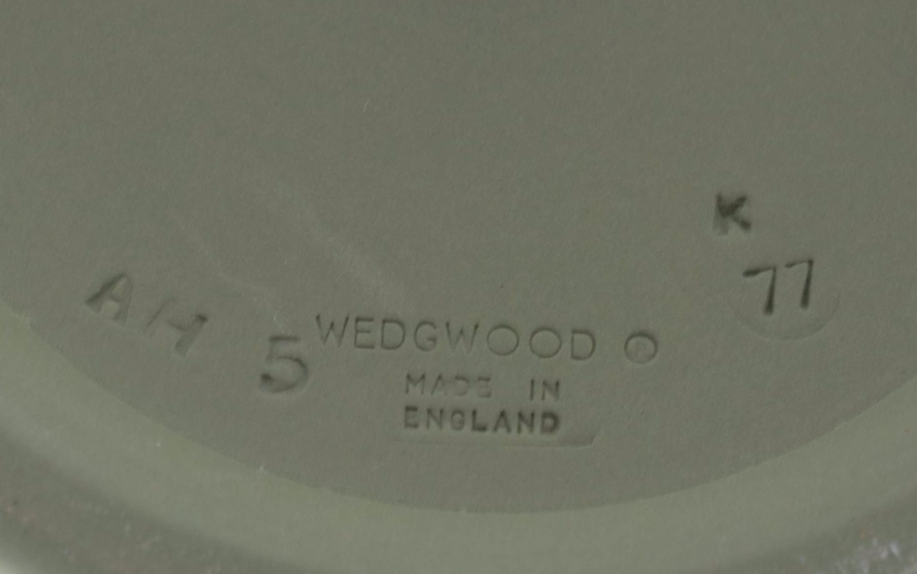 Wedgwood Cream on Celadon and Portland Blue Jasperware Décor