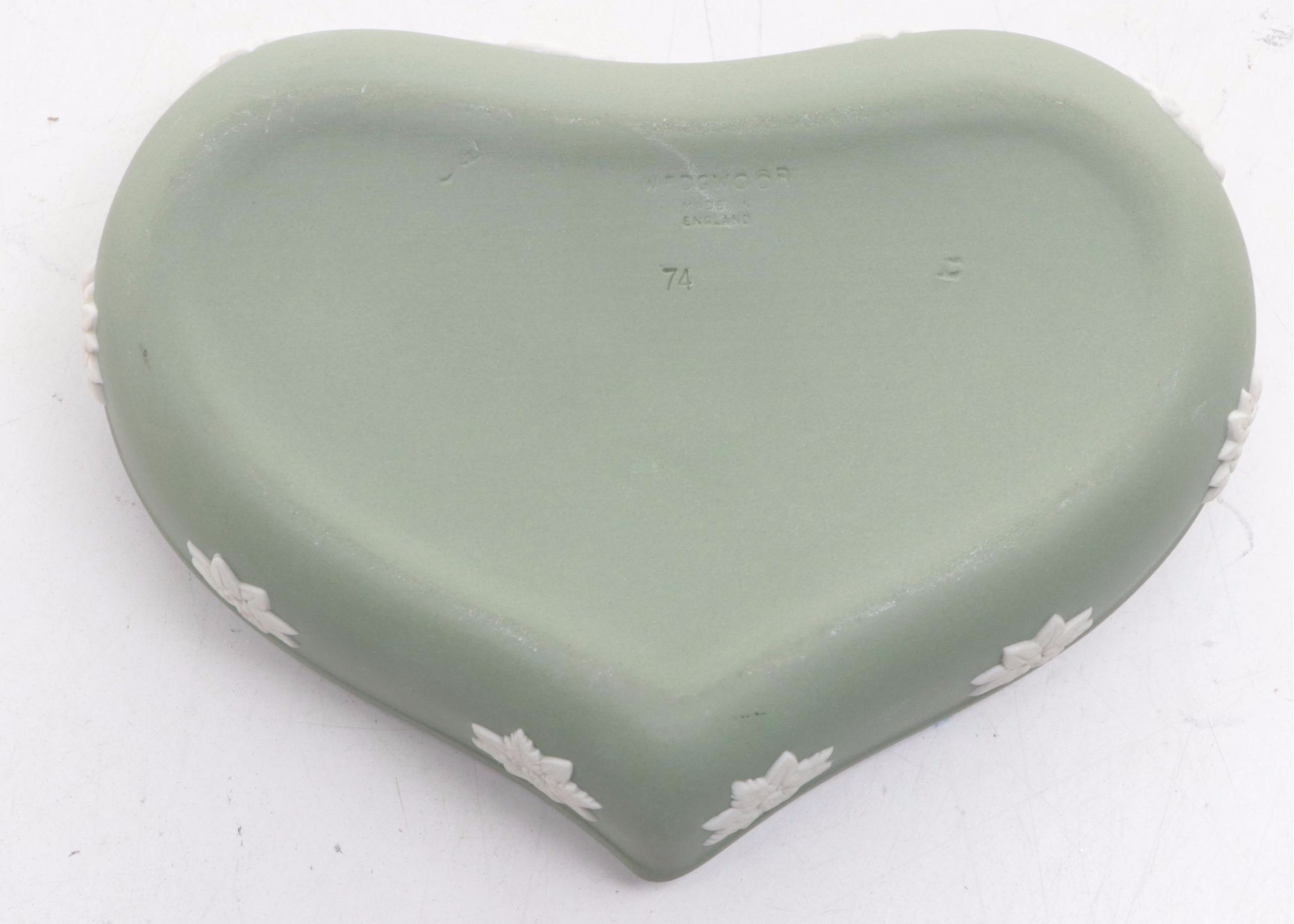 Wedgwood Cream on Celadon and Portland Blue Jasperware Décor