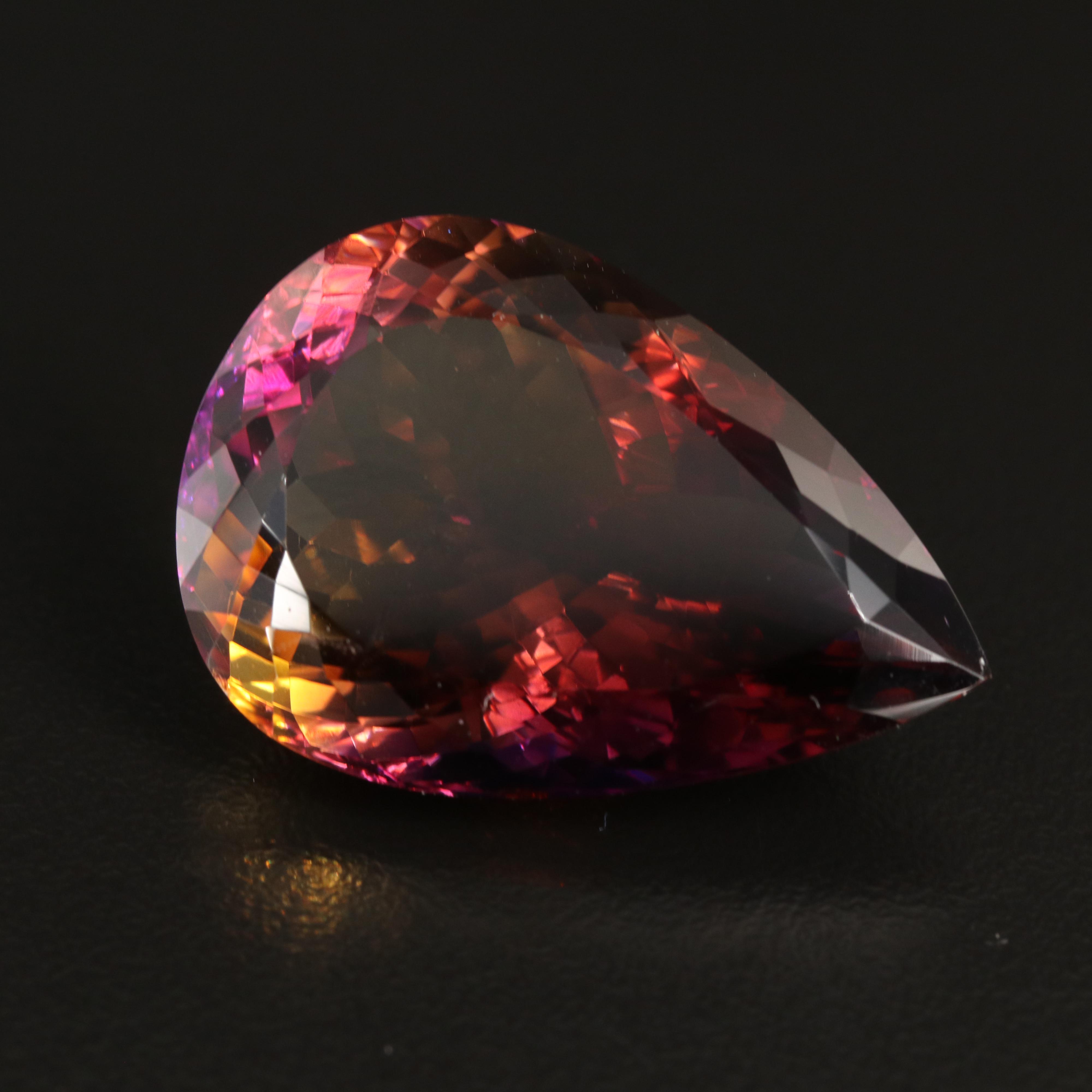 Loose 40.70 CT Parti Colored Quartz