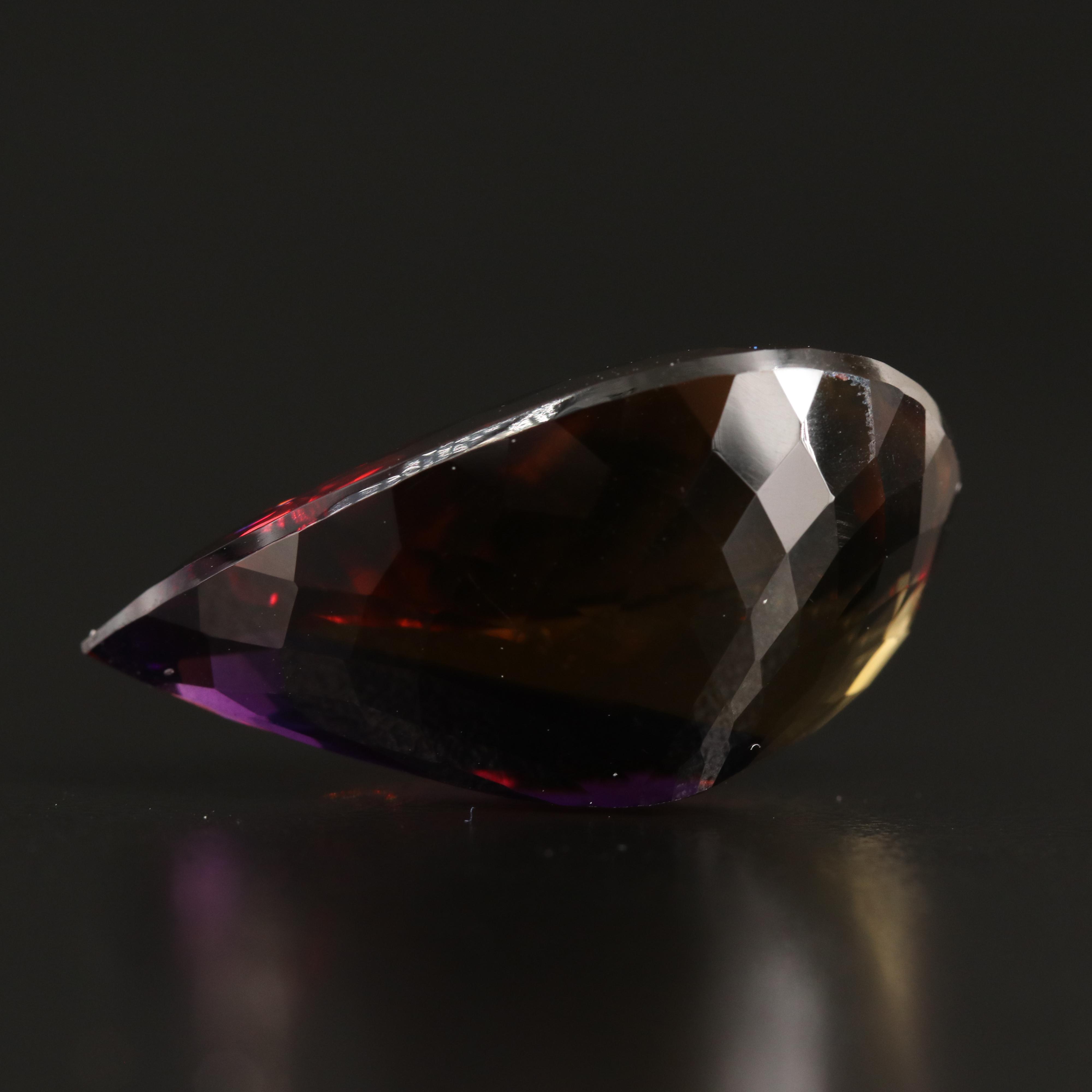 Loose 40.70 CT Parti Colored Quartz