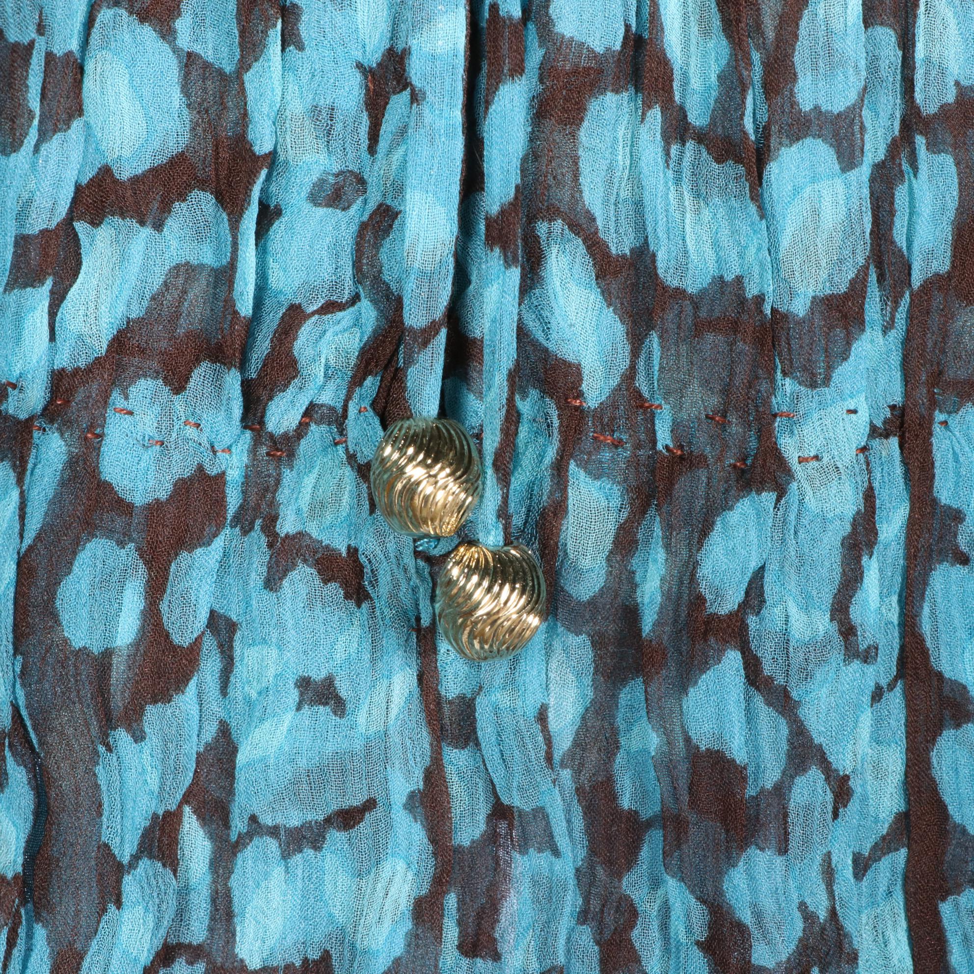 Louis Vuitton Knee-Length Skirt in Printed Silk