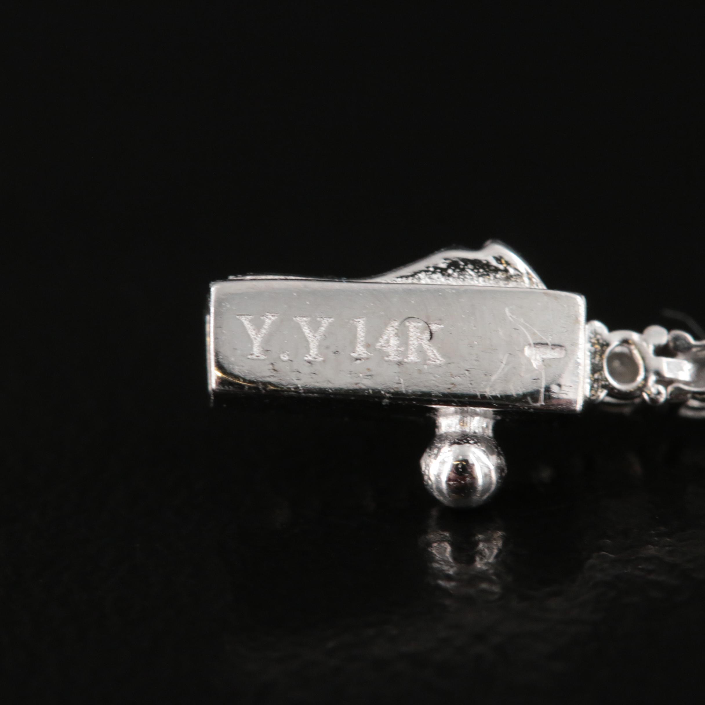 14K 1.00 CTW Diamond Line Bracelet