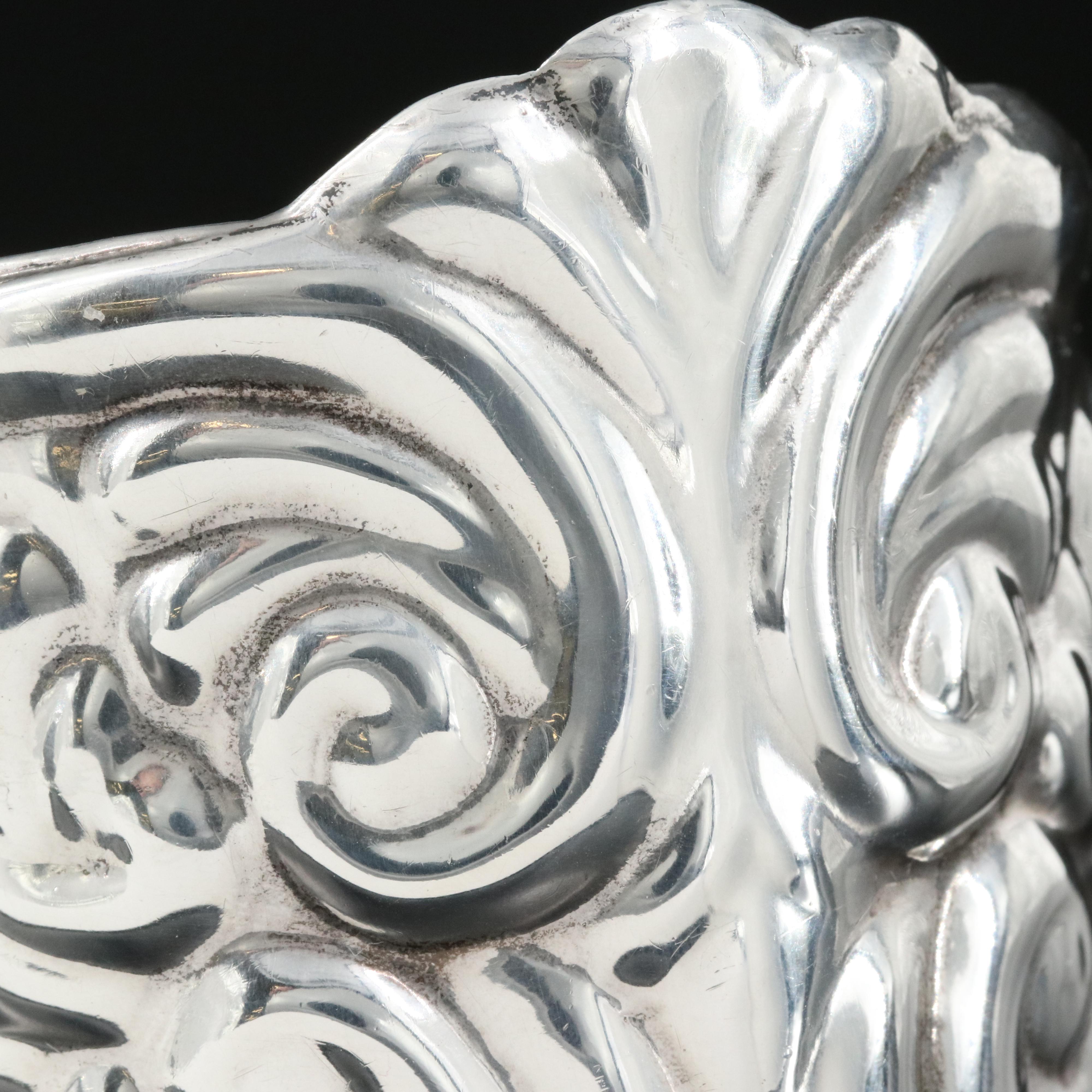 Mexican Sterling Patterned Cuff
