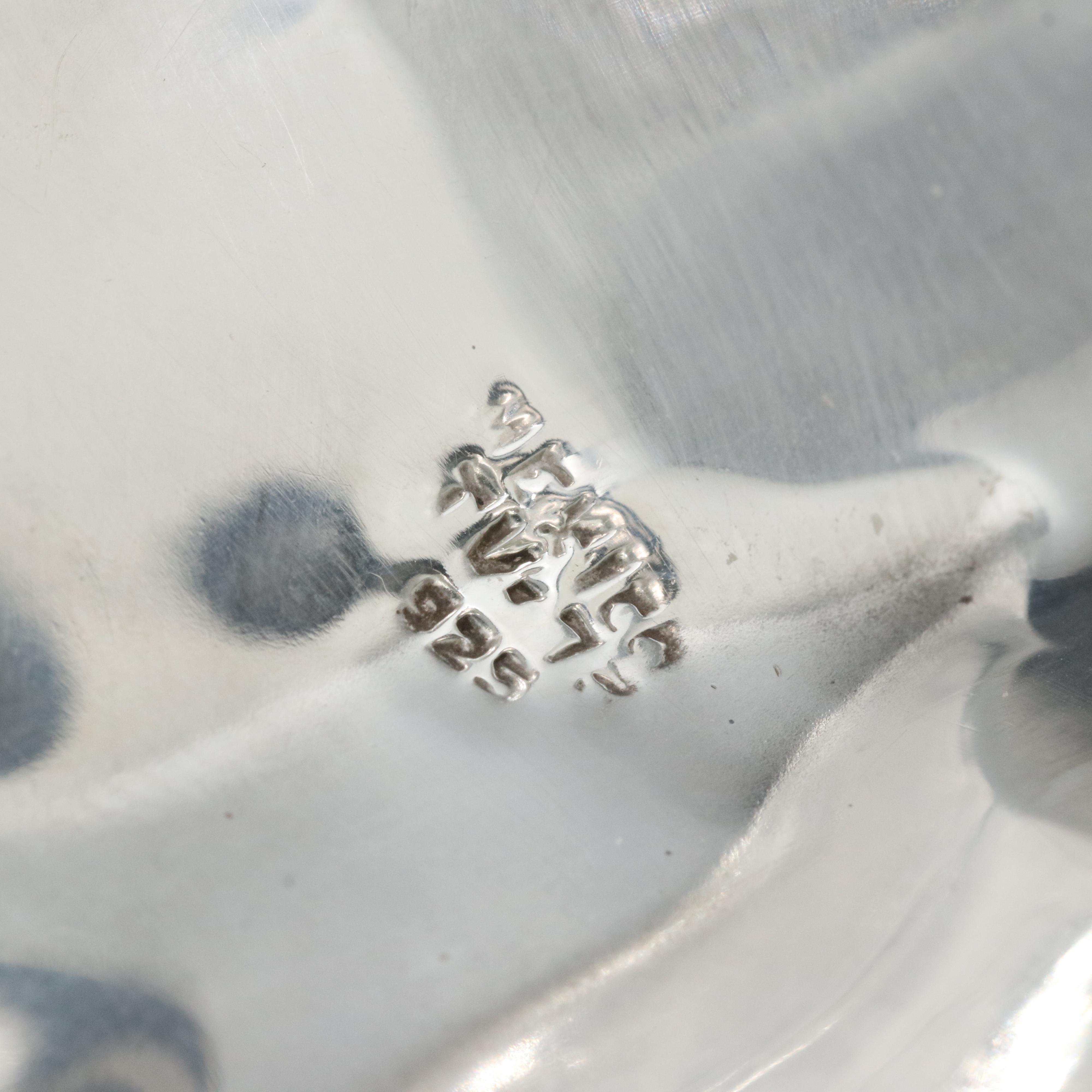 Mexican Sterling Patterned Cuff