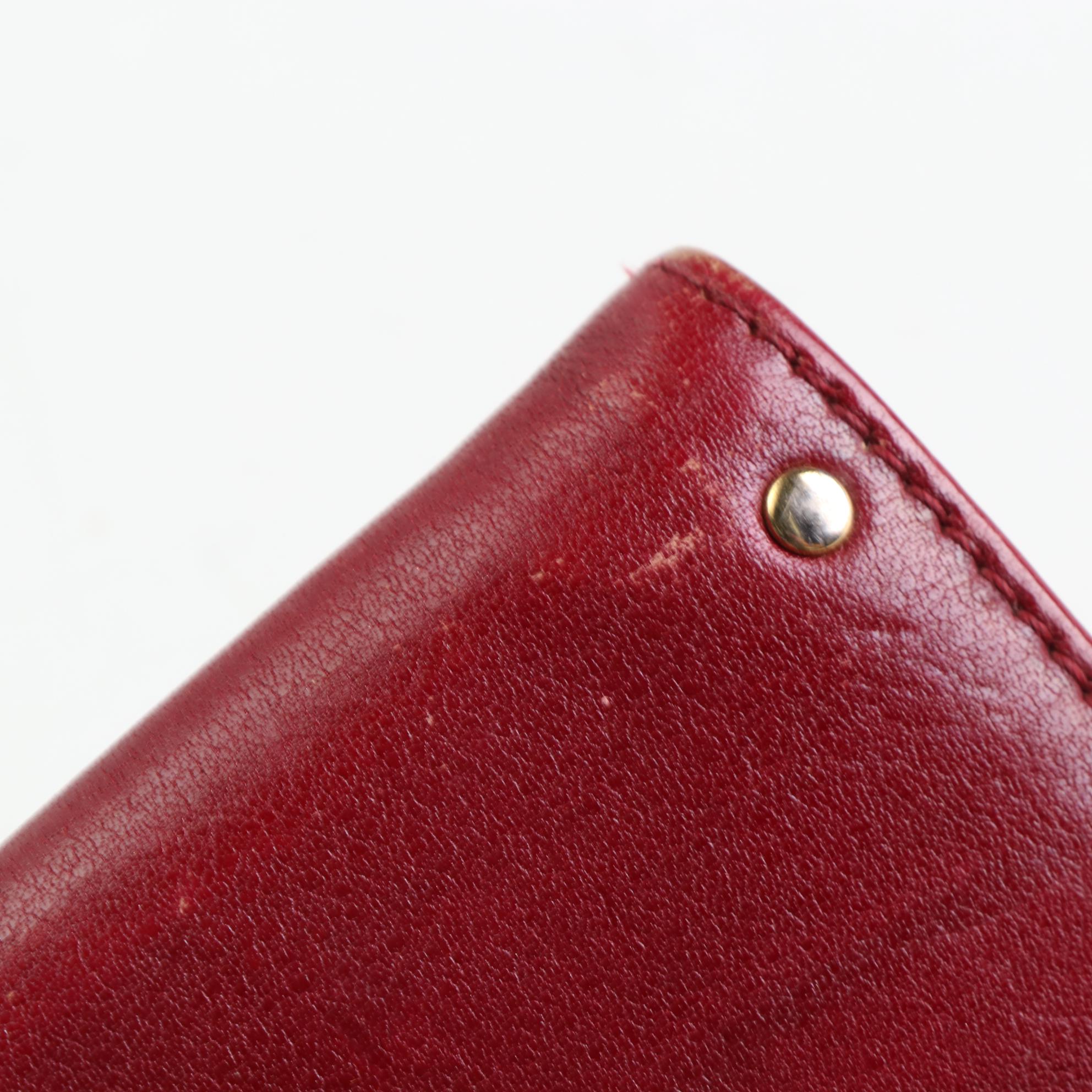 Salvatore Ferragamo Gancini Leather Wallet