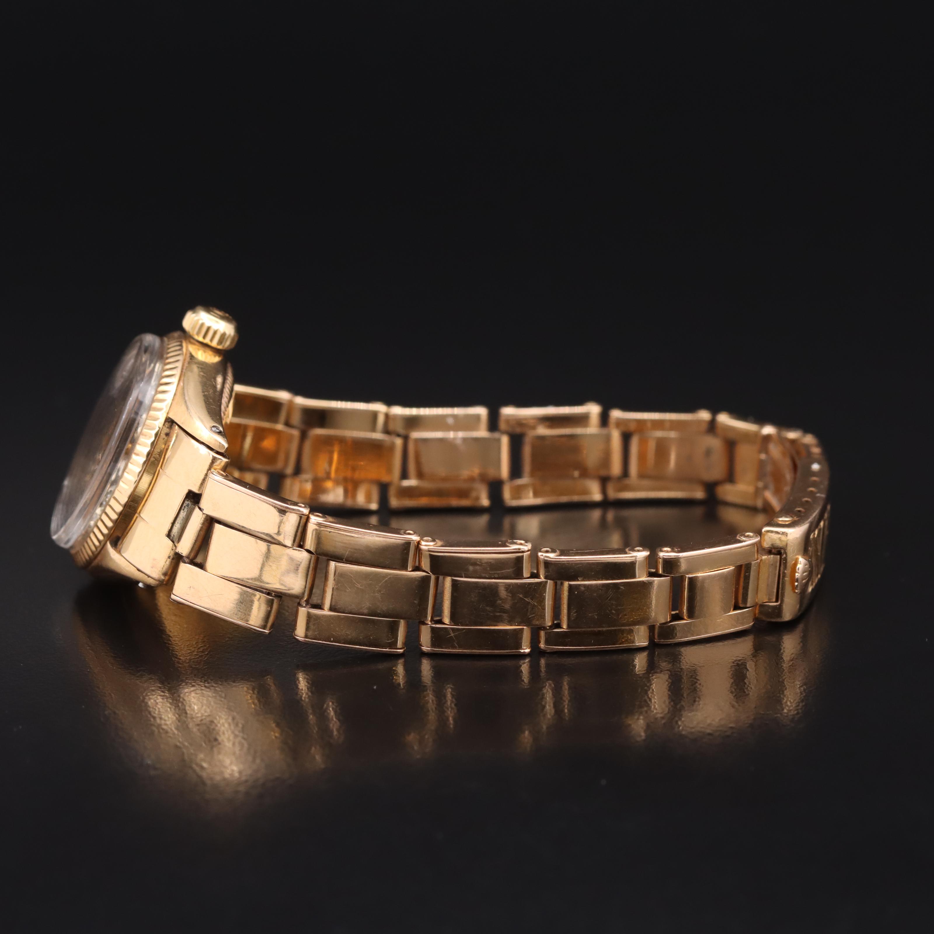 1958 Rolex Oyster Perpetual Diamond Dial Datejust watch