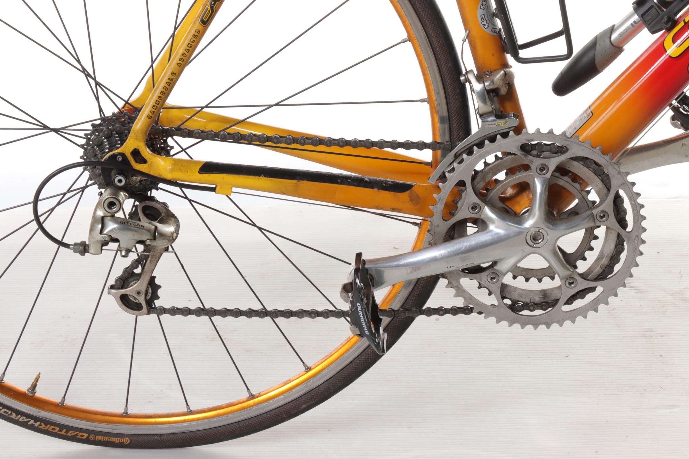 Cannondale R1000 Road Bike with Shimano SC-6500 Flight Deck Bike Computer