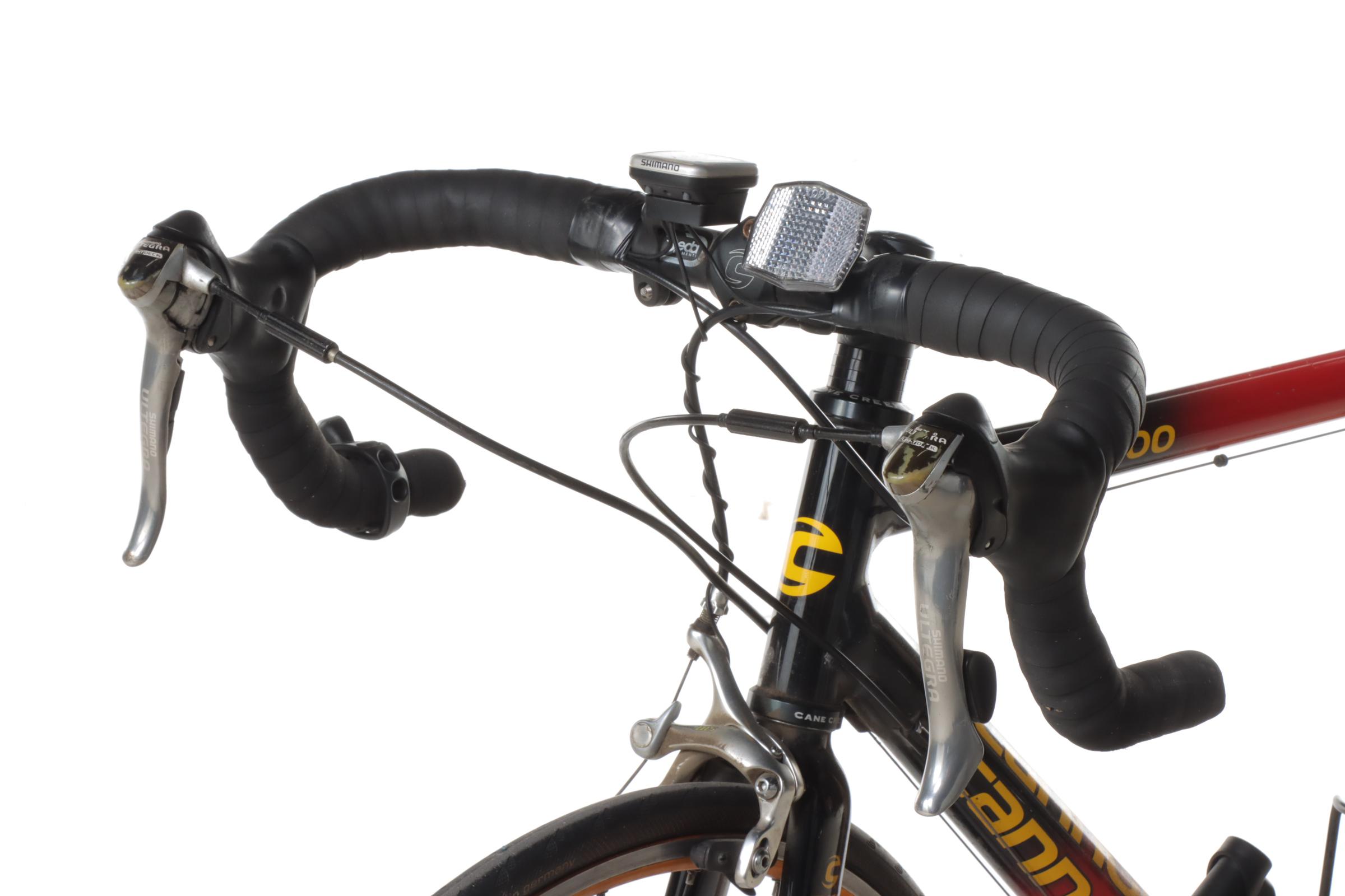 Cannondale R1000 Road Bike with Shimano SC-6500 Flight Deck Bike Computer