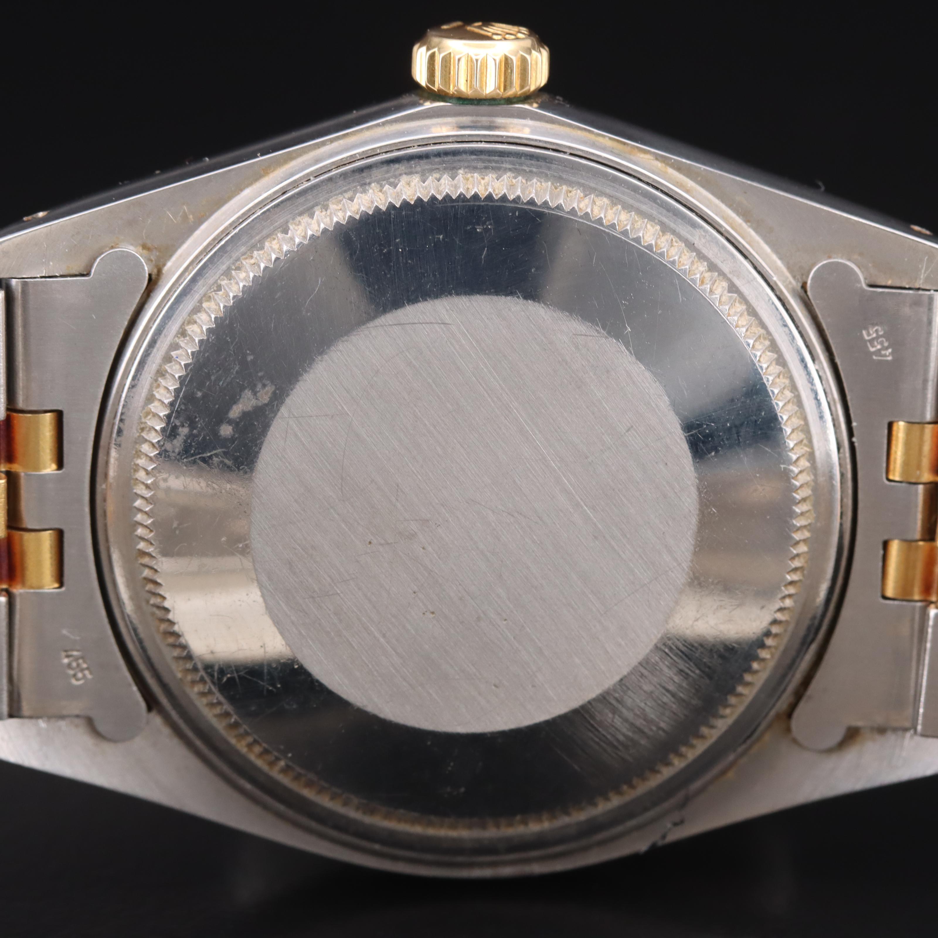 1986 Rolex Oyster Perpetual Datejust 18K and Stainless Steel Watch