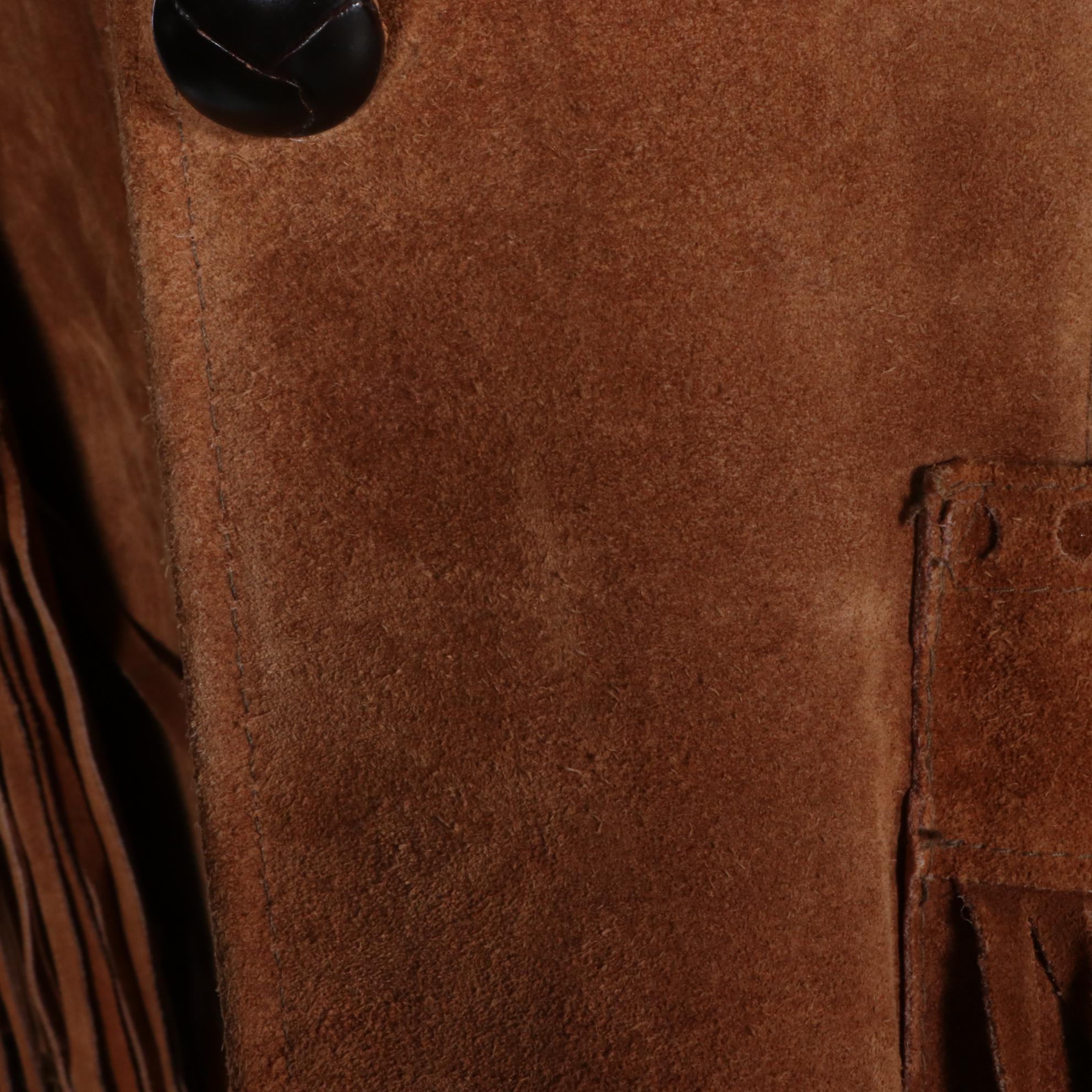 Ms. Pioneer by Pioneer Wear Suede Fringe Jacket