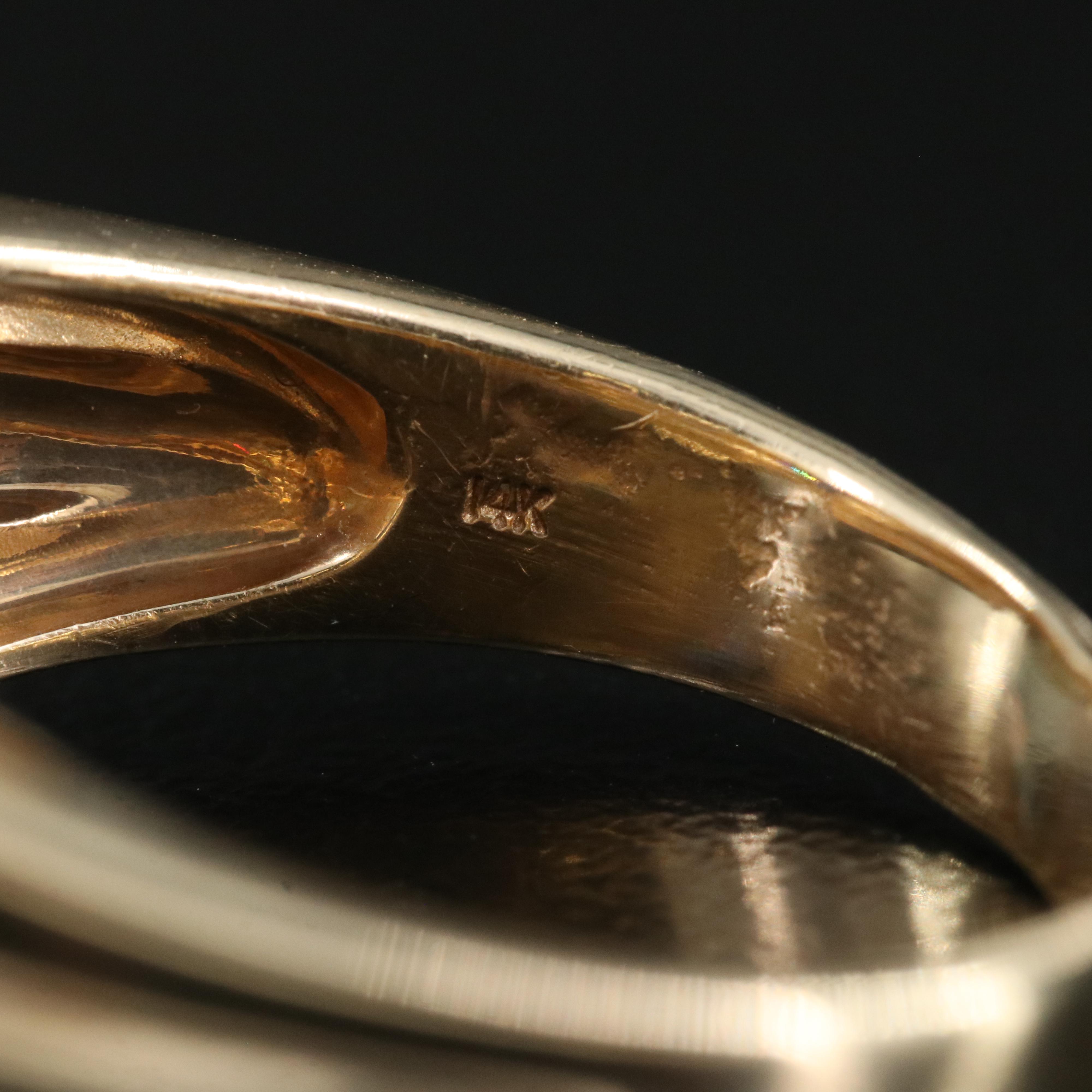 14K 1.05 CT Sapphire and 1.33 CTW Diamond Ring