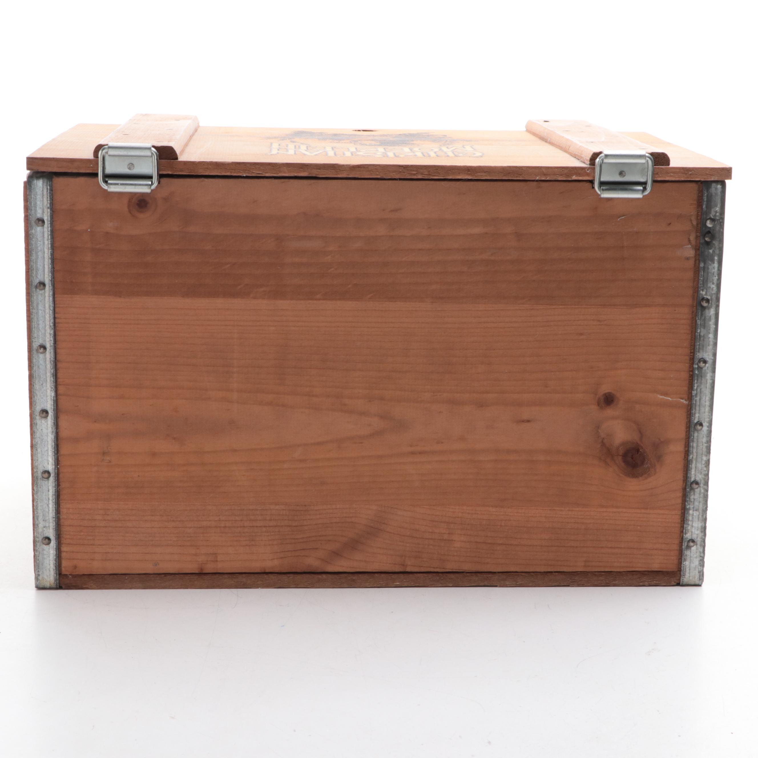 Hudepohl Brewing Co. and Christian Moerlein Advertising Beer Crate