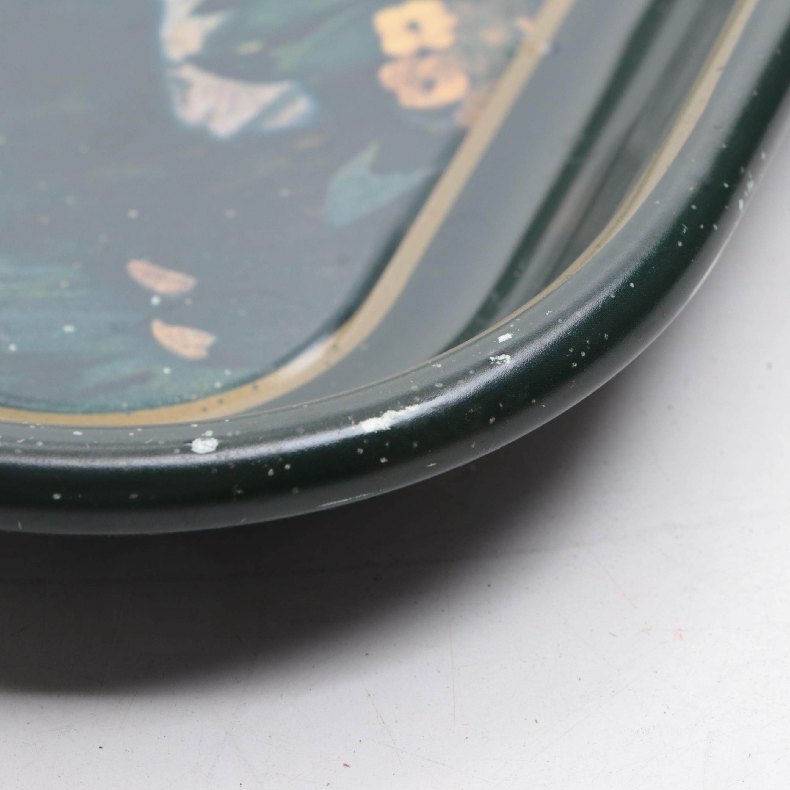 Coca-Cola Tin Lithograph Reproduction Advertising Trays, 1973