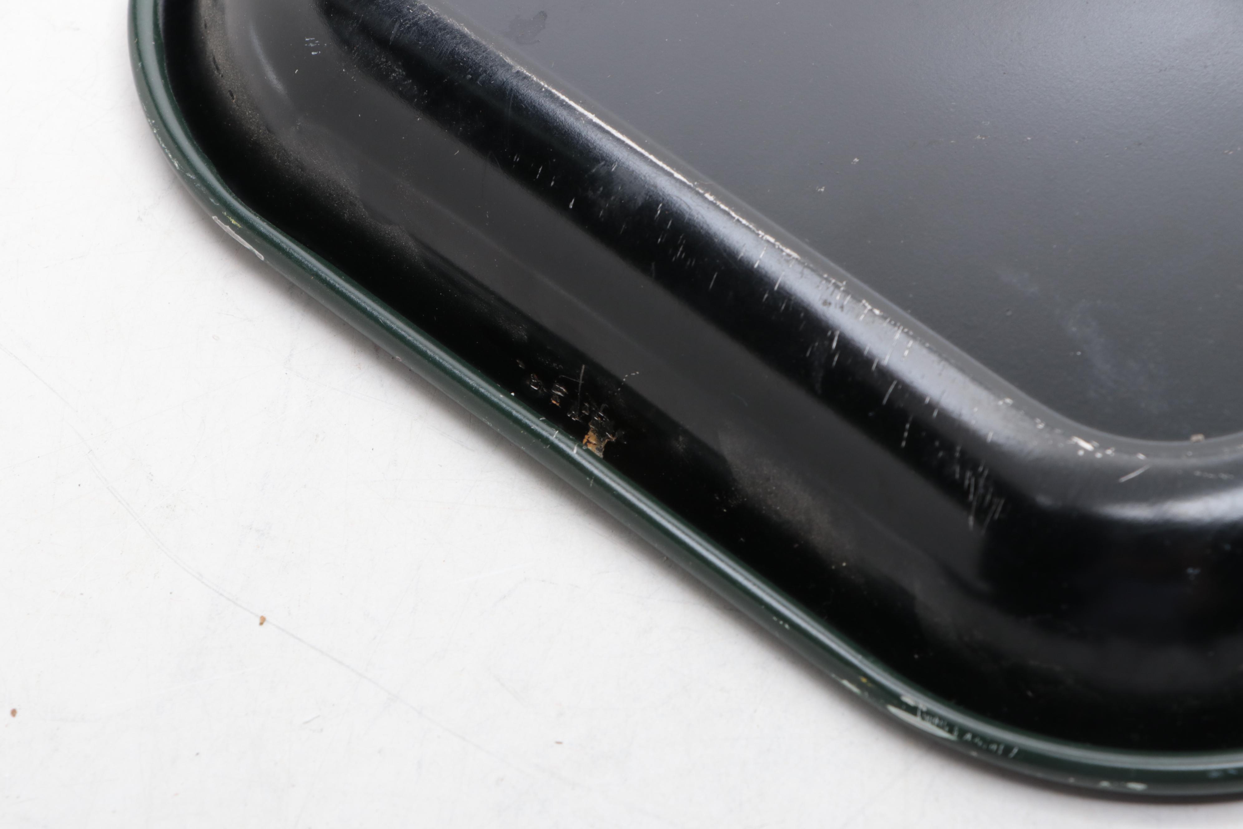 Coca-Cola Tin Lithograph Reproduction Advertising Trays, 1973