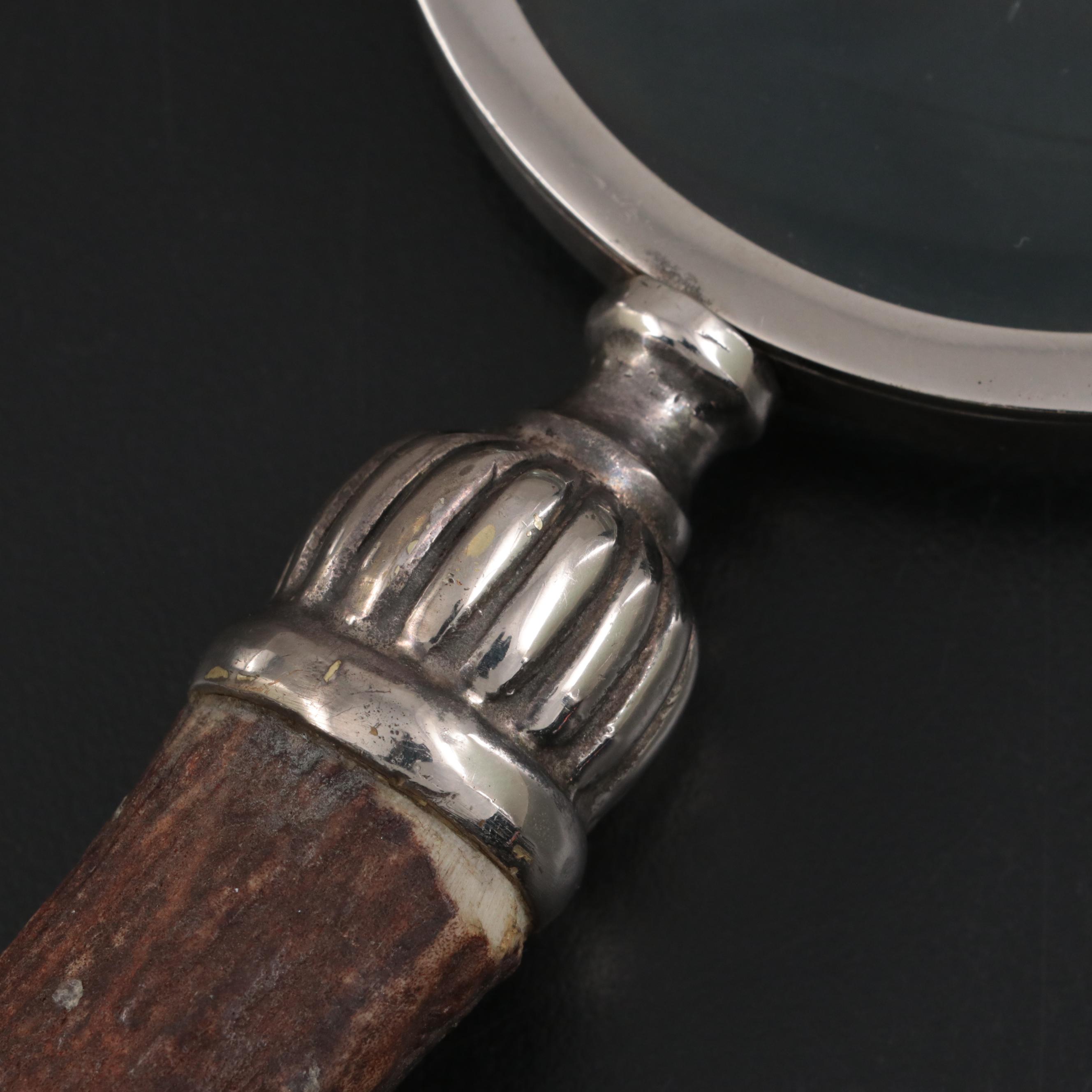 Antler Handled Magnifying Glass