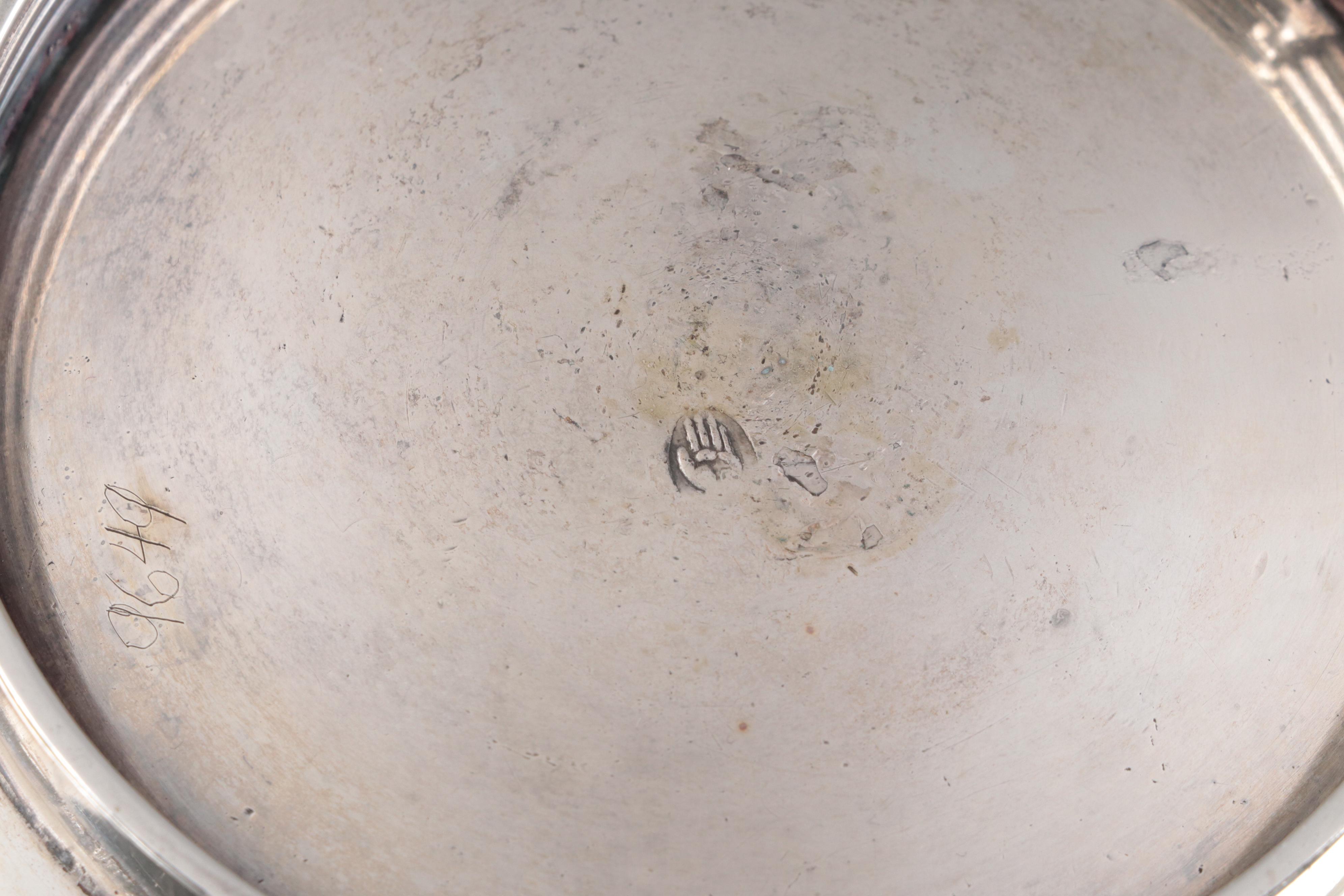 English Sheffield Silver Plate Five Piece Tea and Coffee Set, 19th Century