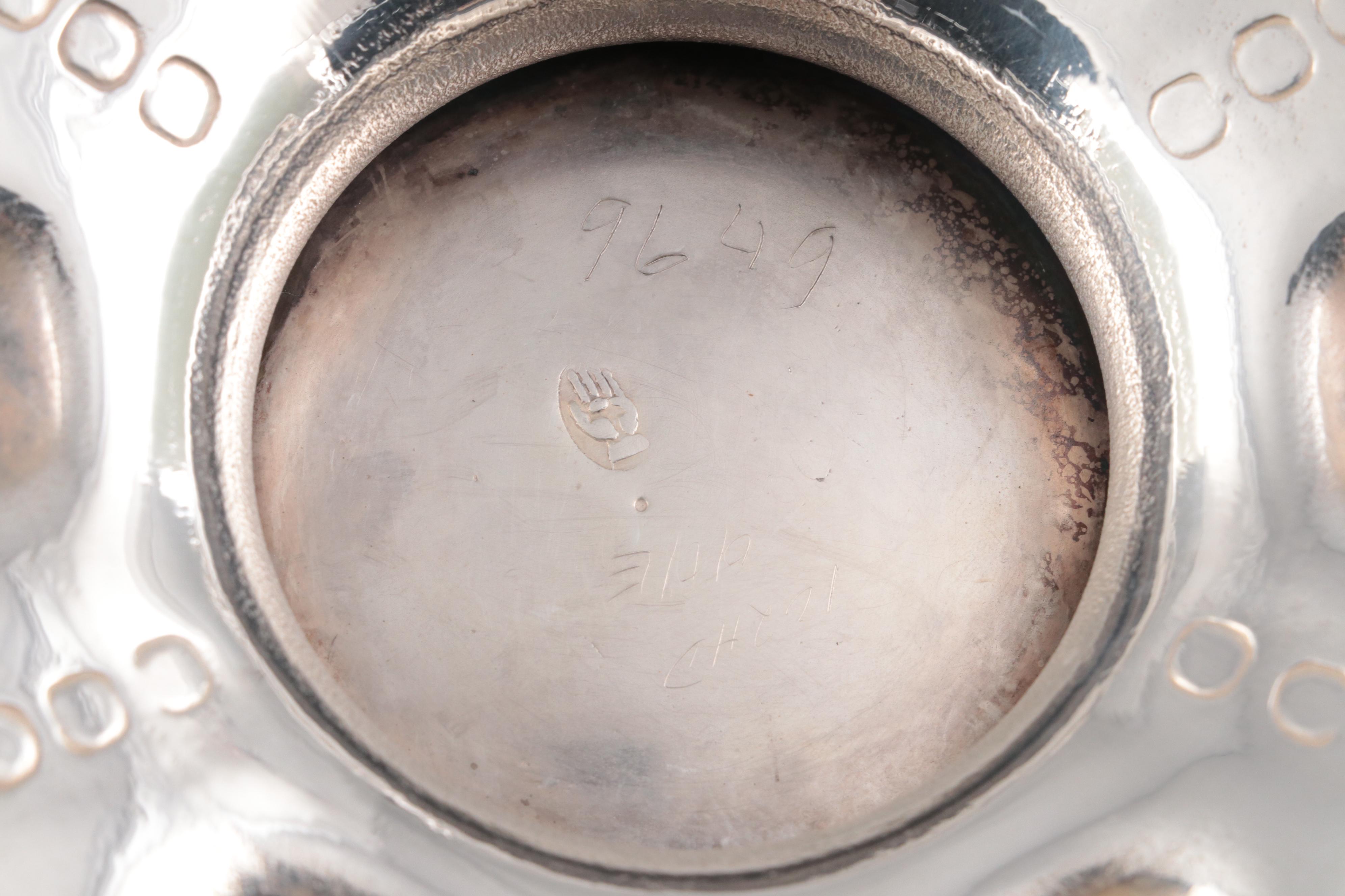 English Sheffield Silver Plate Five Piece Tea and Coffee Set, 19th Century