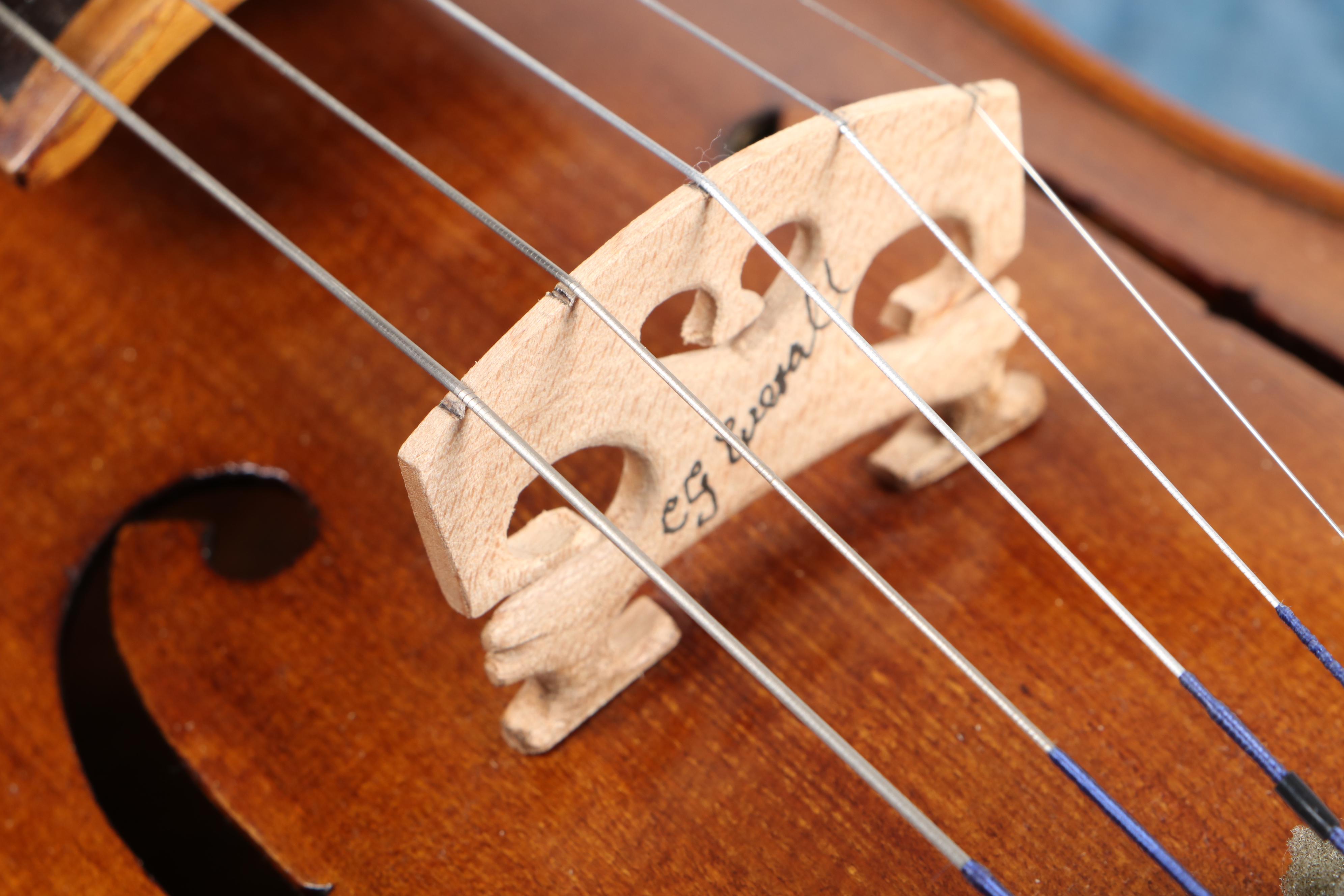 Neuner & Hornsteiner Mittenwald German Viola with Case, Late 19th Century