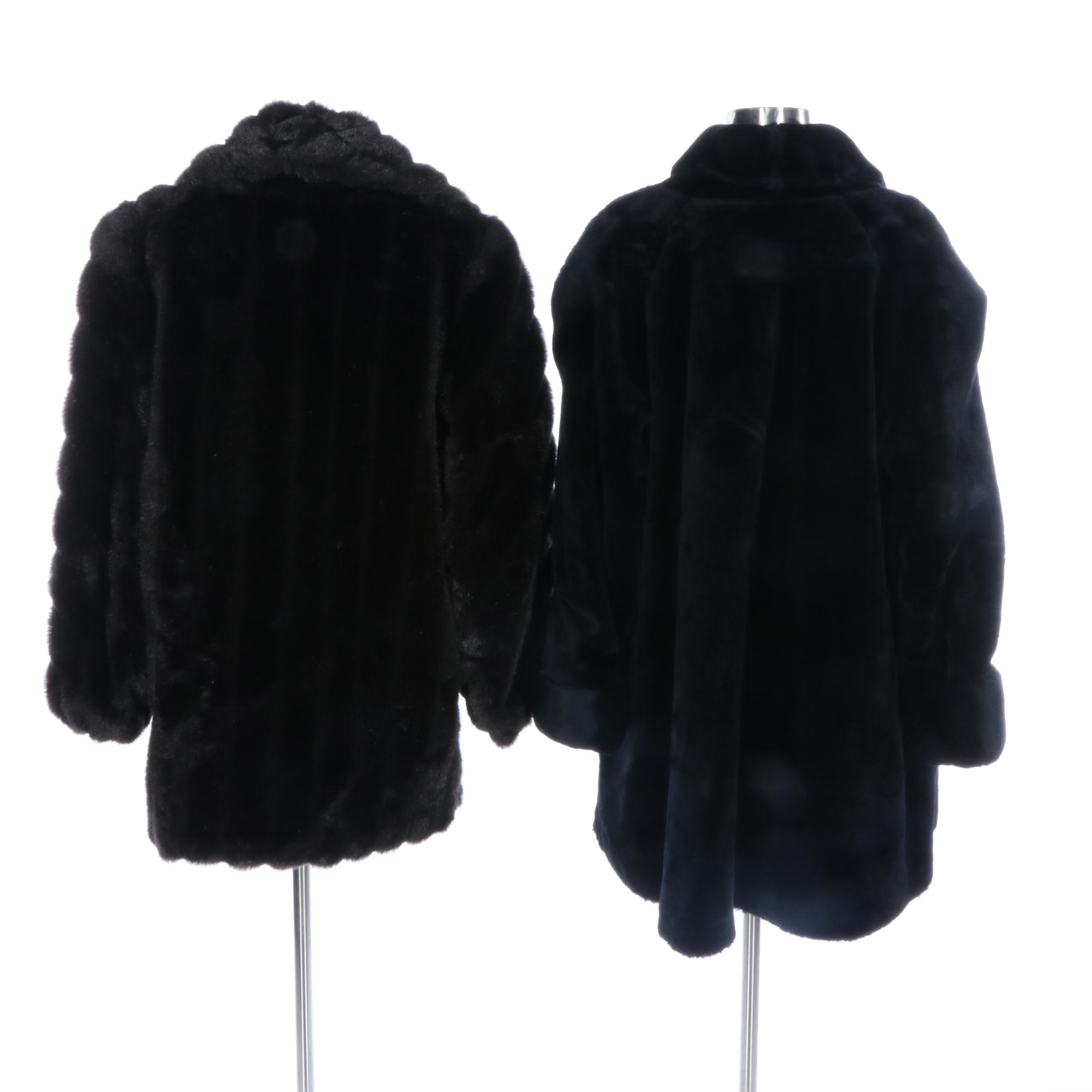Monterey Fashions Faux Fur Synthetic Pile Coats