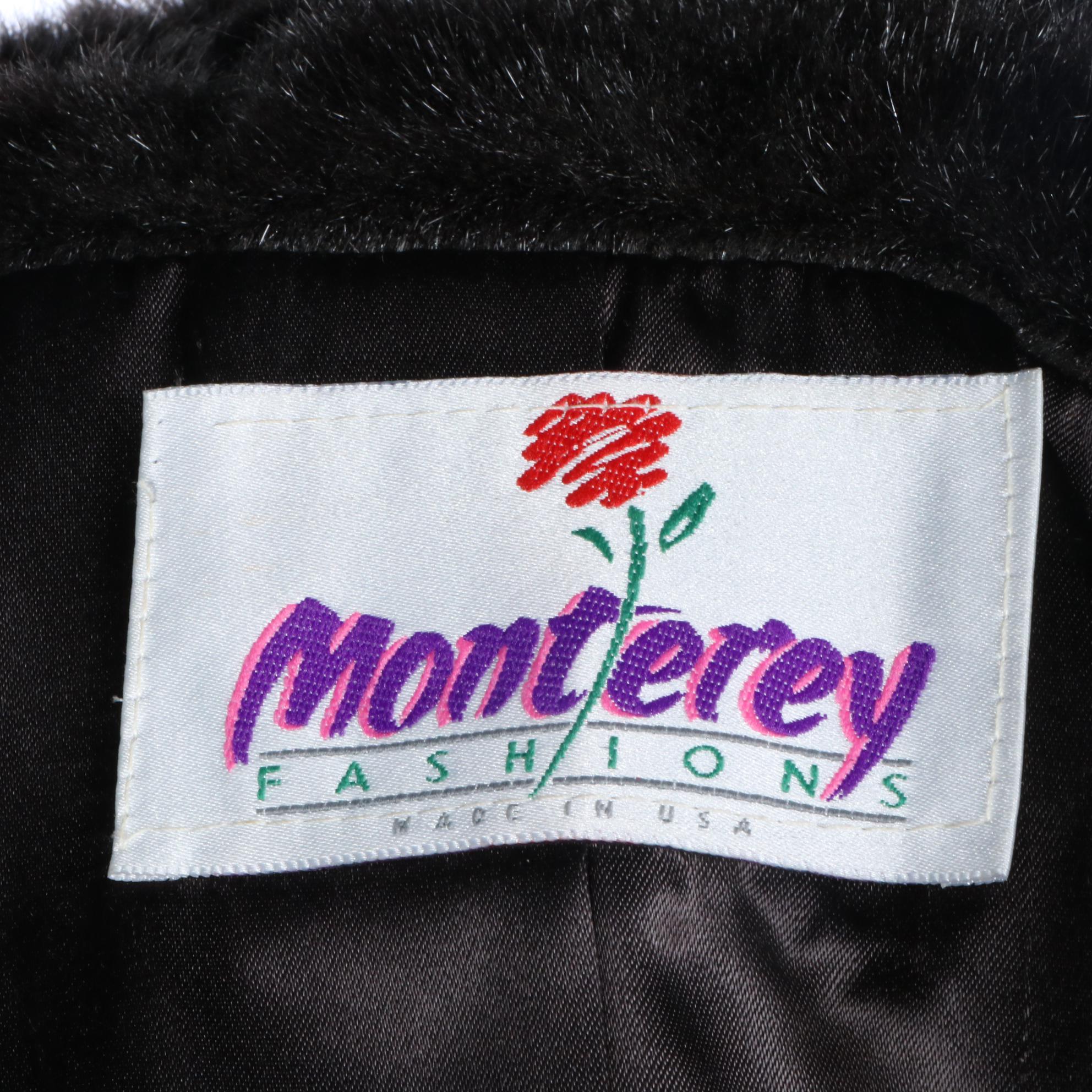 Monterey Fashions Faux Fur Synthetic Pile Coats