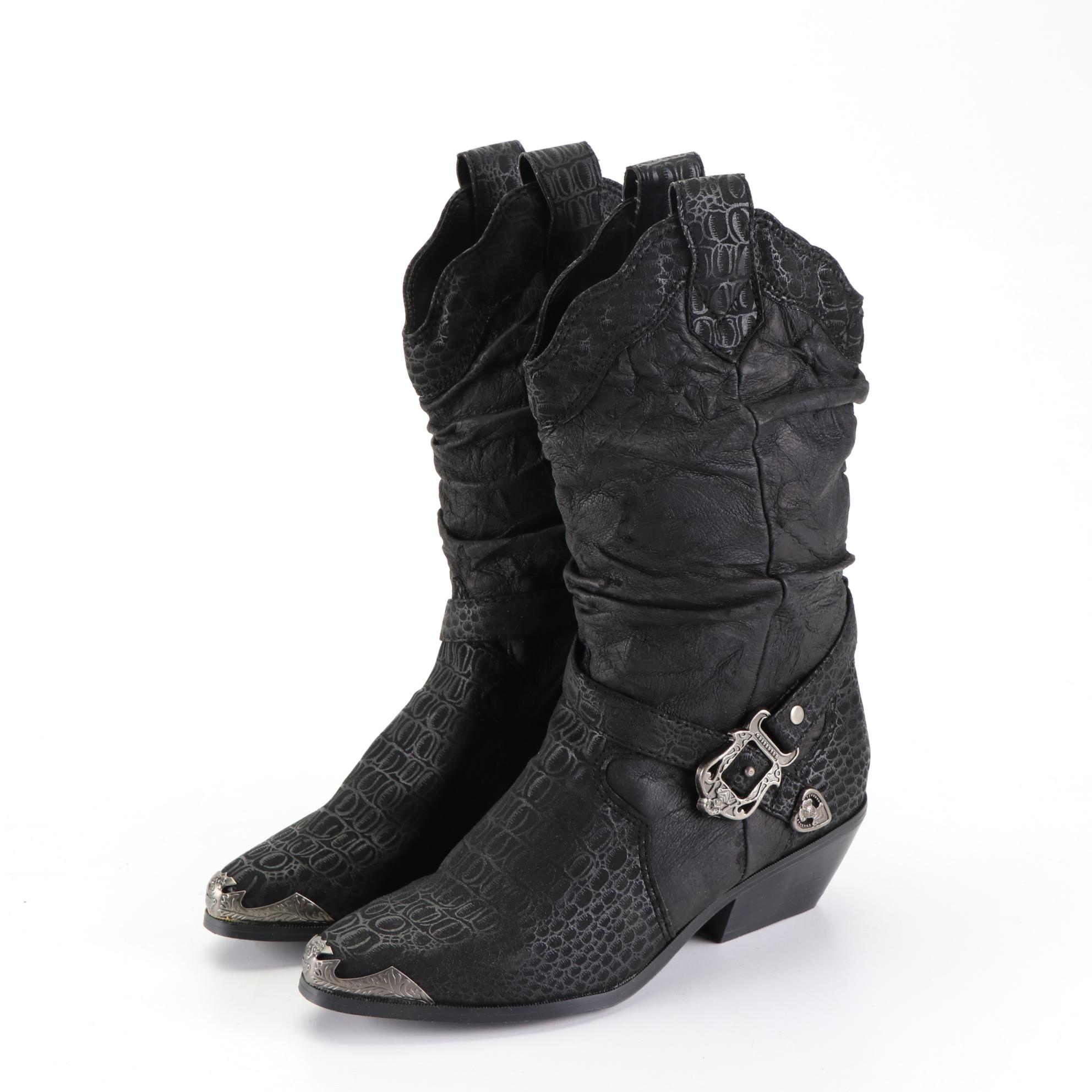 Clicks Leather Boots with Other Leather and Suede Boots