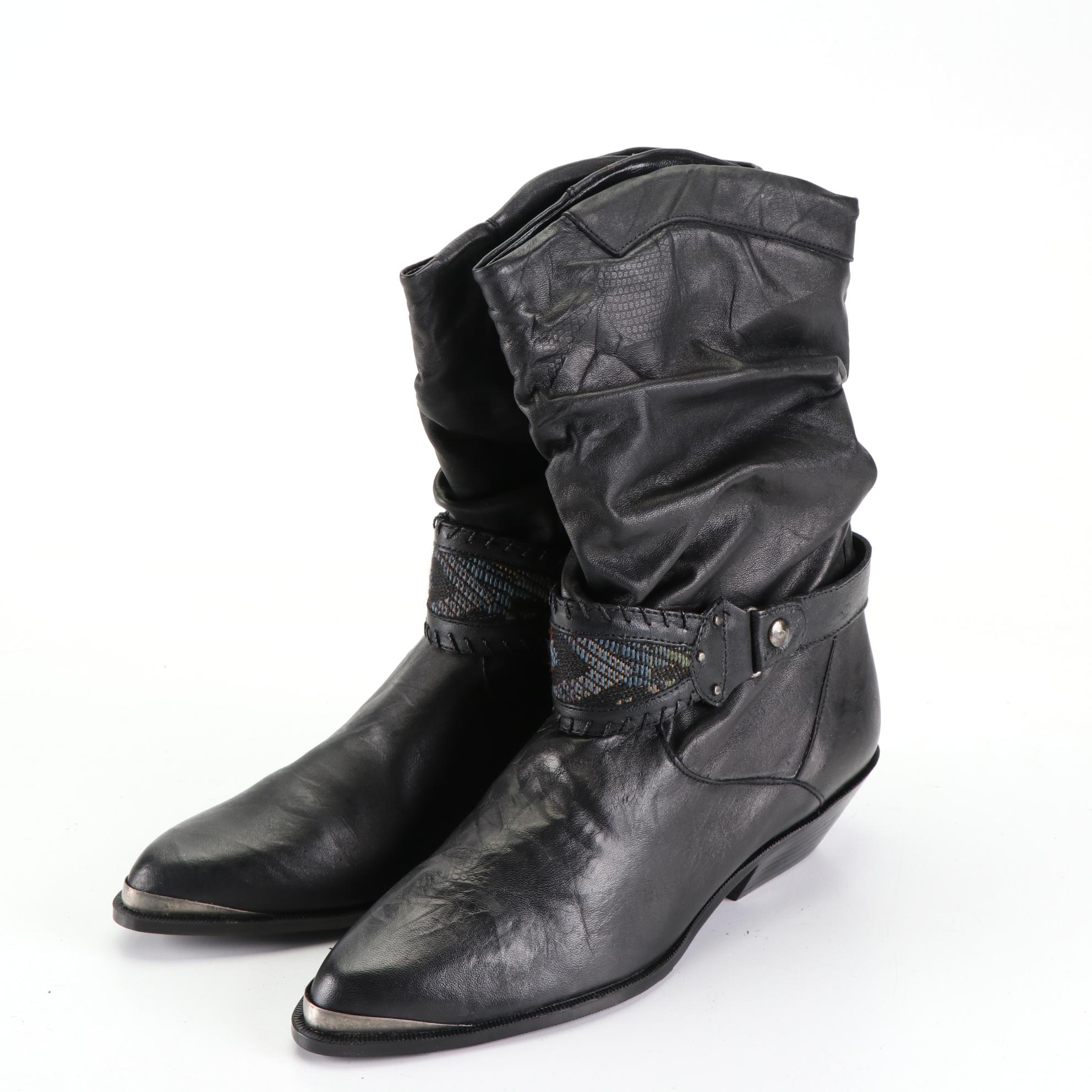 Clicks Leather Boots with Other Leather and Suede Boots