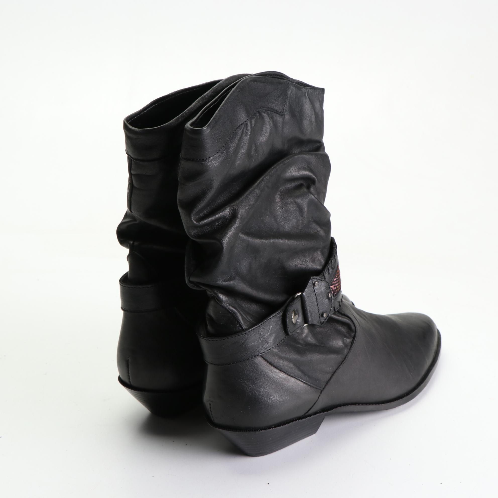 Clicks Leather Boots with Other Leather and Suede Boots
