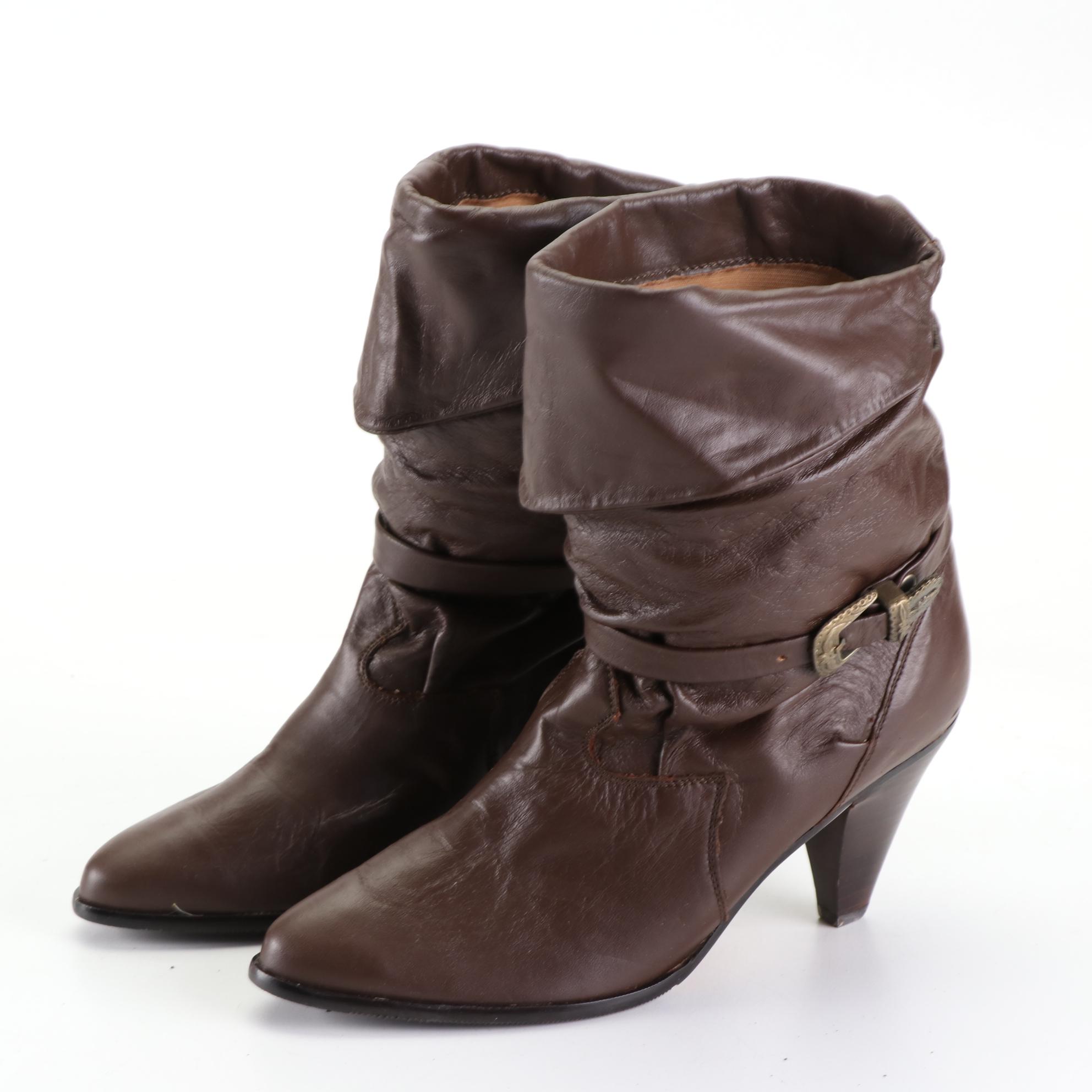 Clicks Leather Boots with Other Leather and Suede Boots