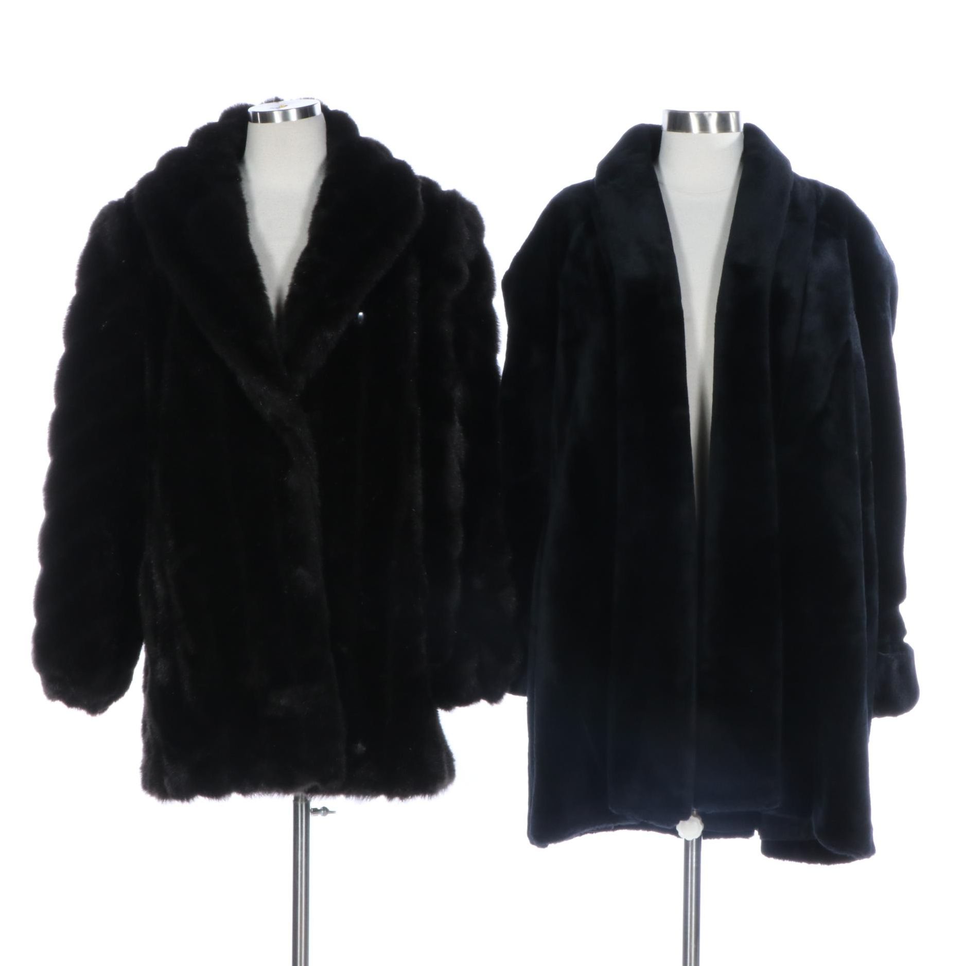Monterey Fashions Faux Fur Synthetic Pile Coats