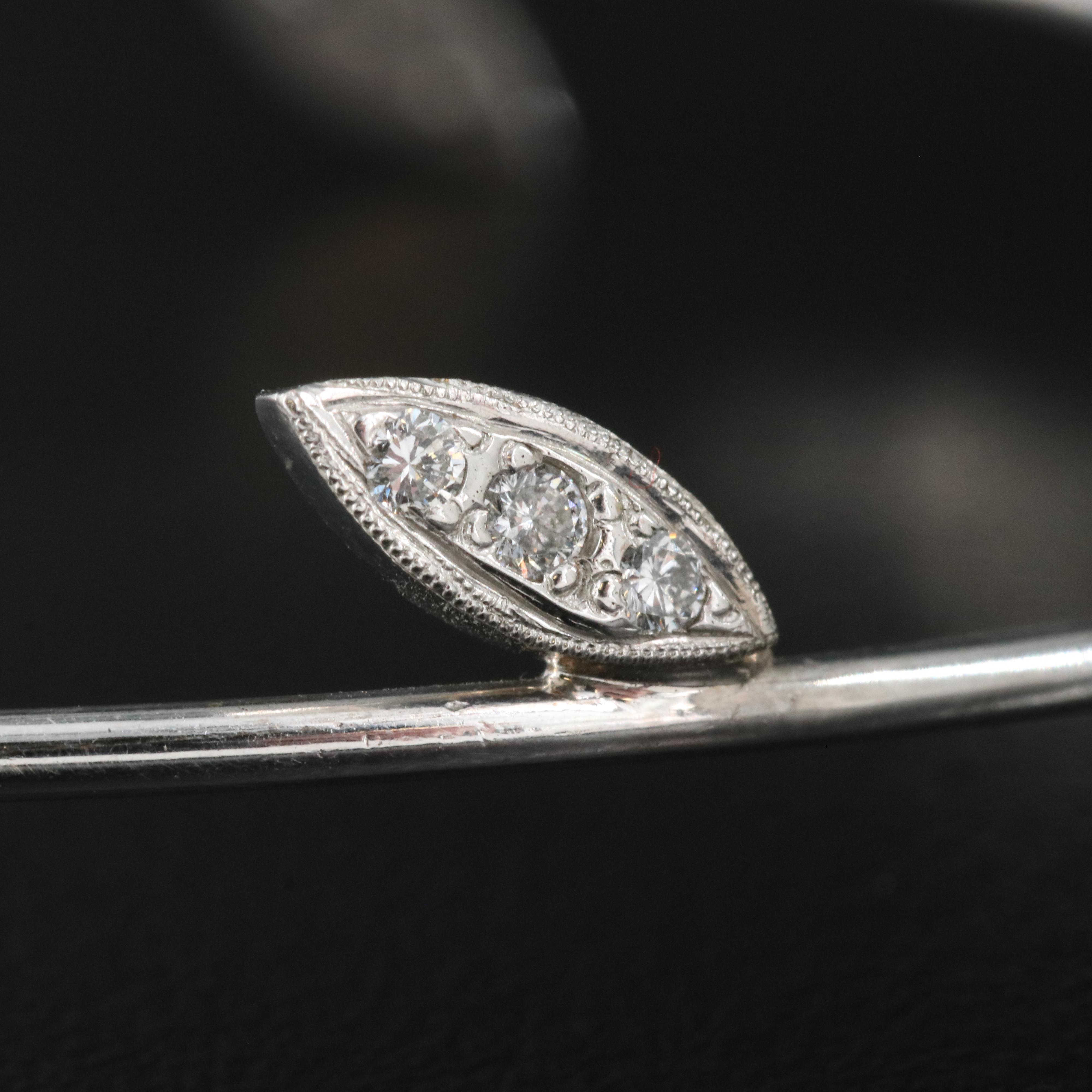 14K 0.51 CTW Diamond Foliate Bracelet