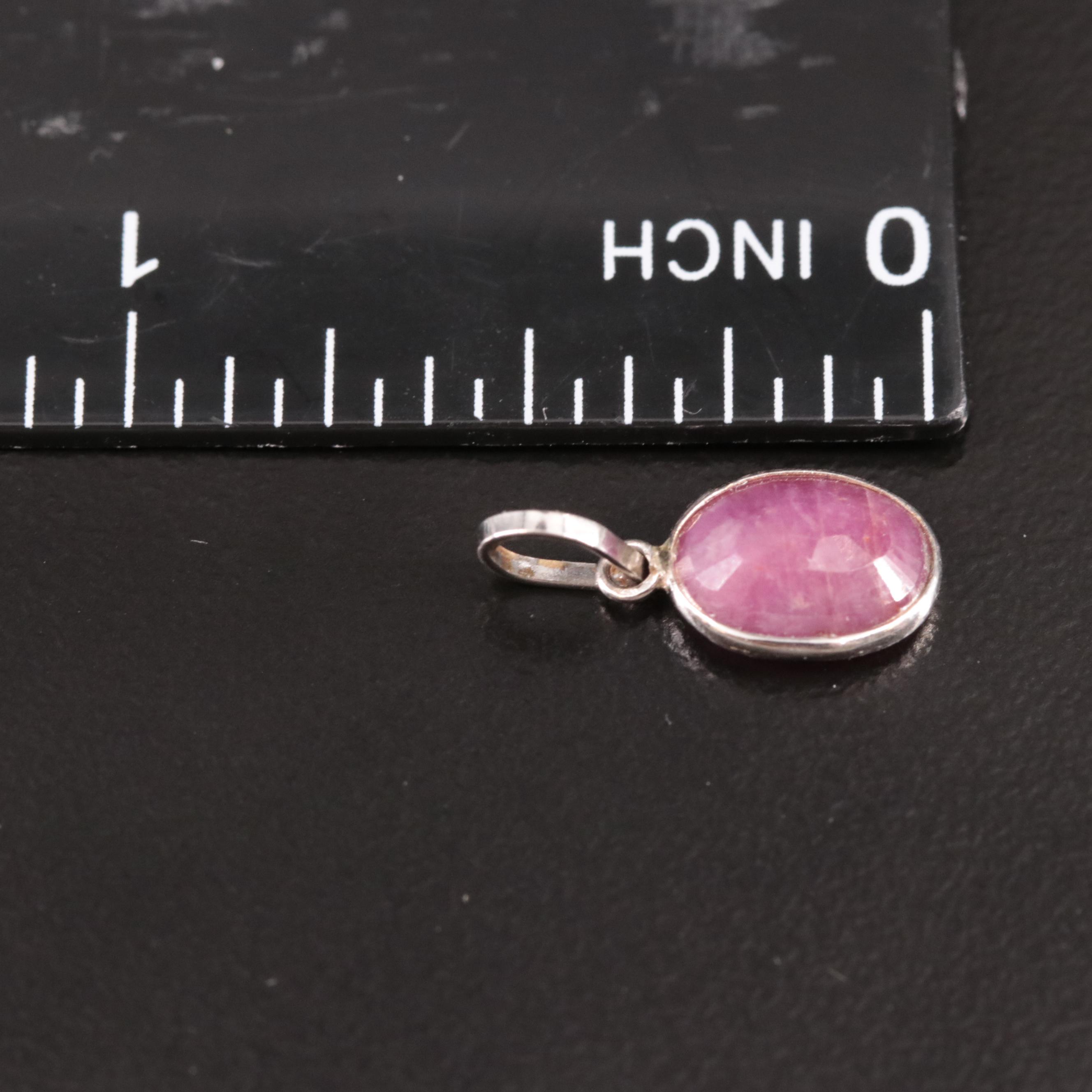 14K Filled Corundum Pendant