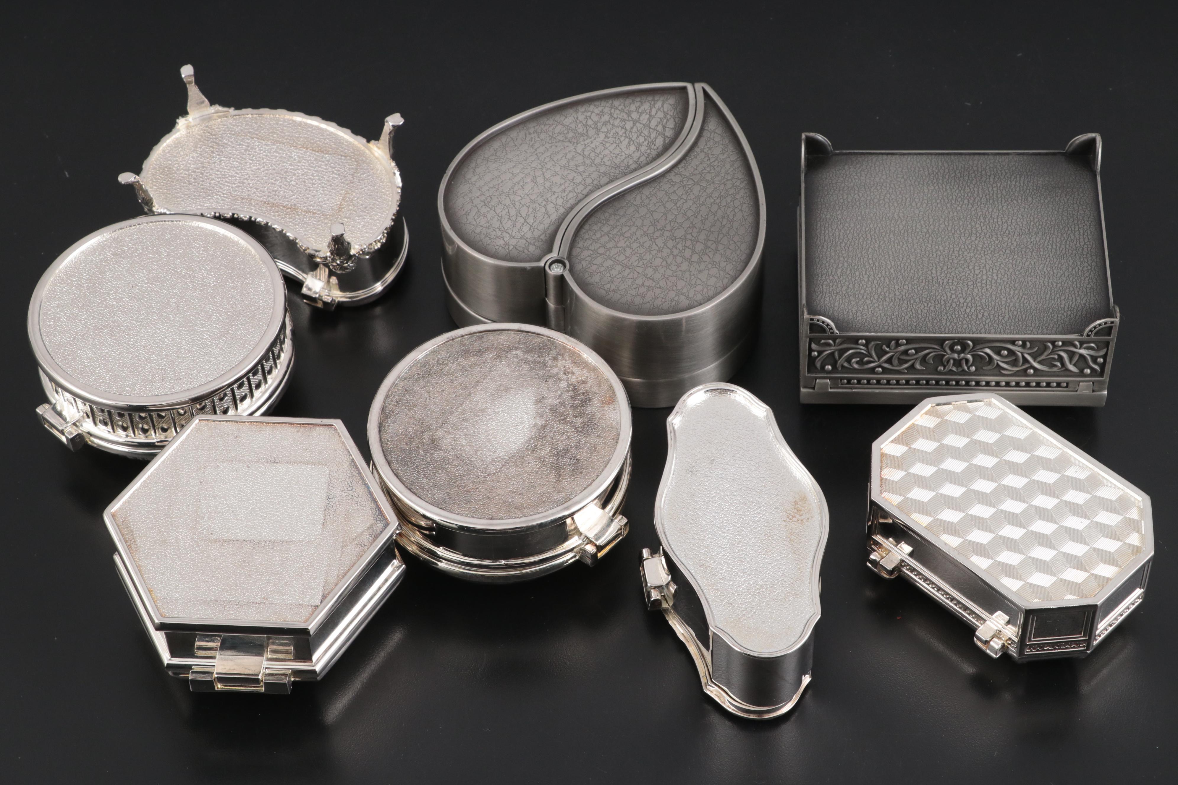 Velvet Lined Jewelry Boxes