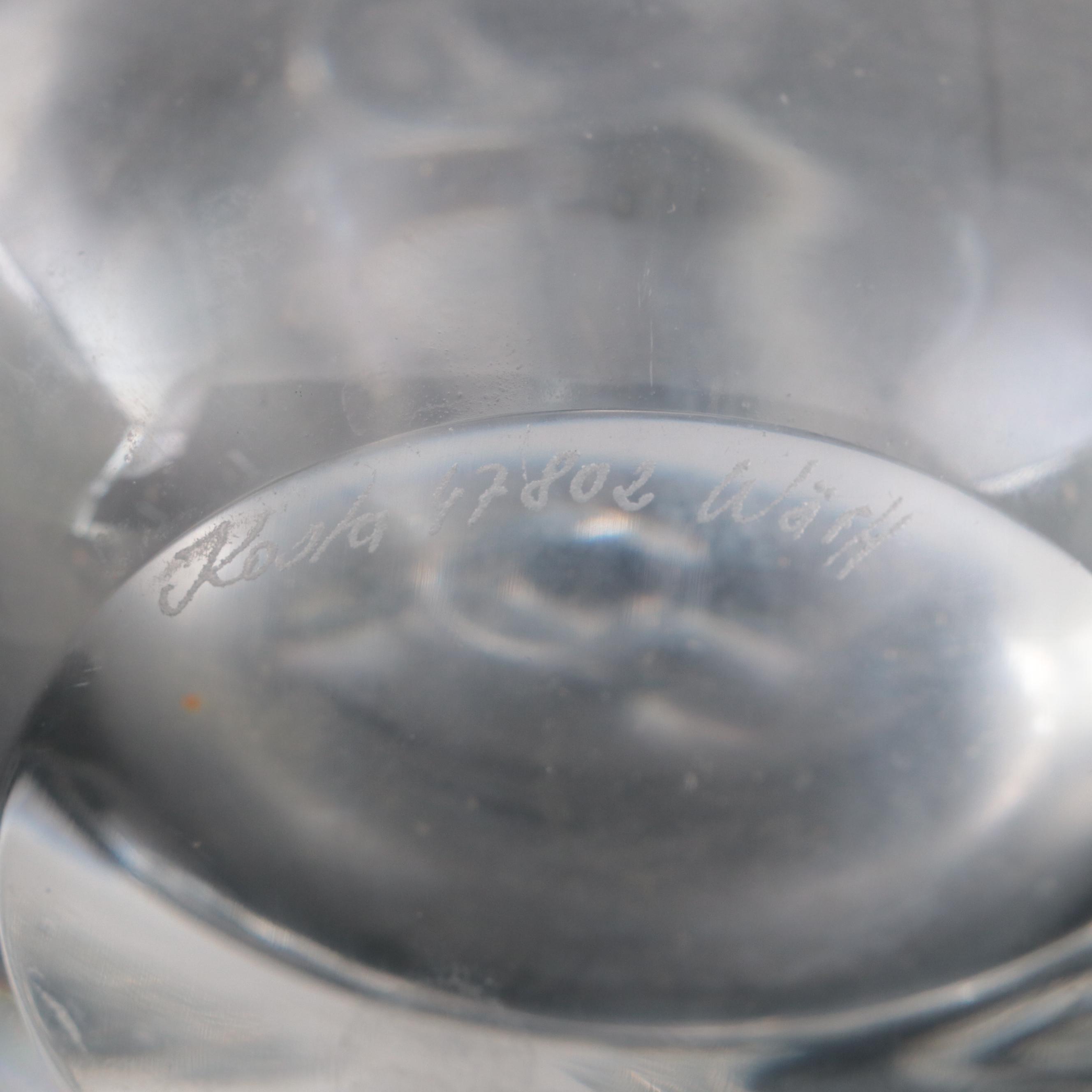 Kosta Crystal Bud Vase with Other Pewter Flower Shaped Candle Holders