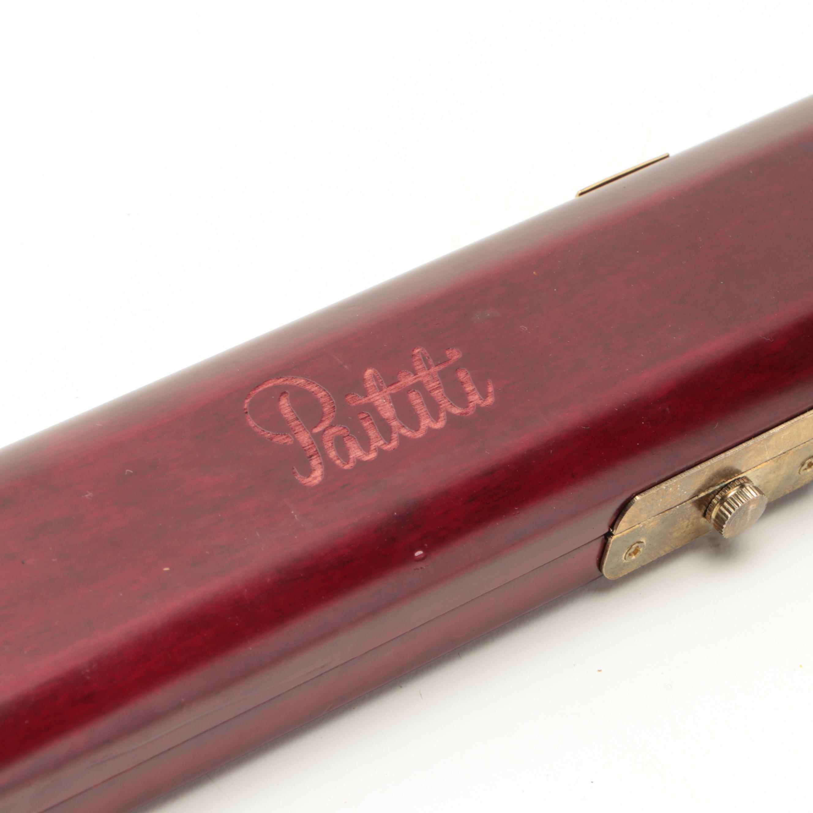 Claude Thomassin Paris Mother-of-Pearl Inlaid Violin Bow with Case
