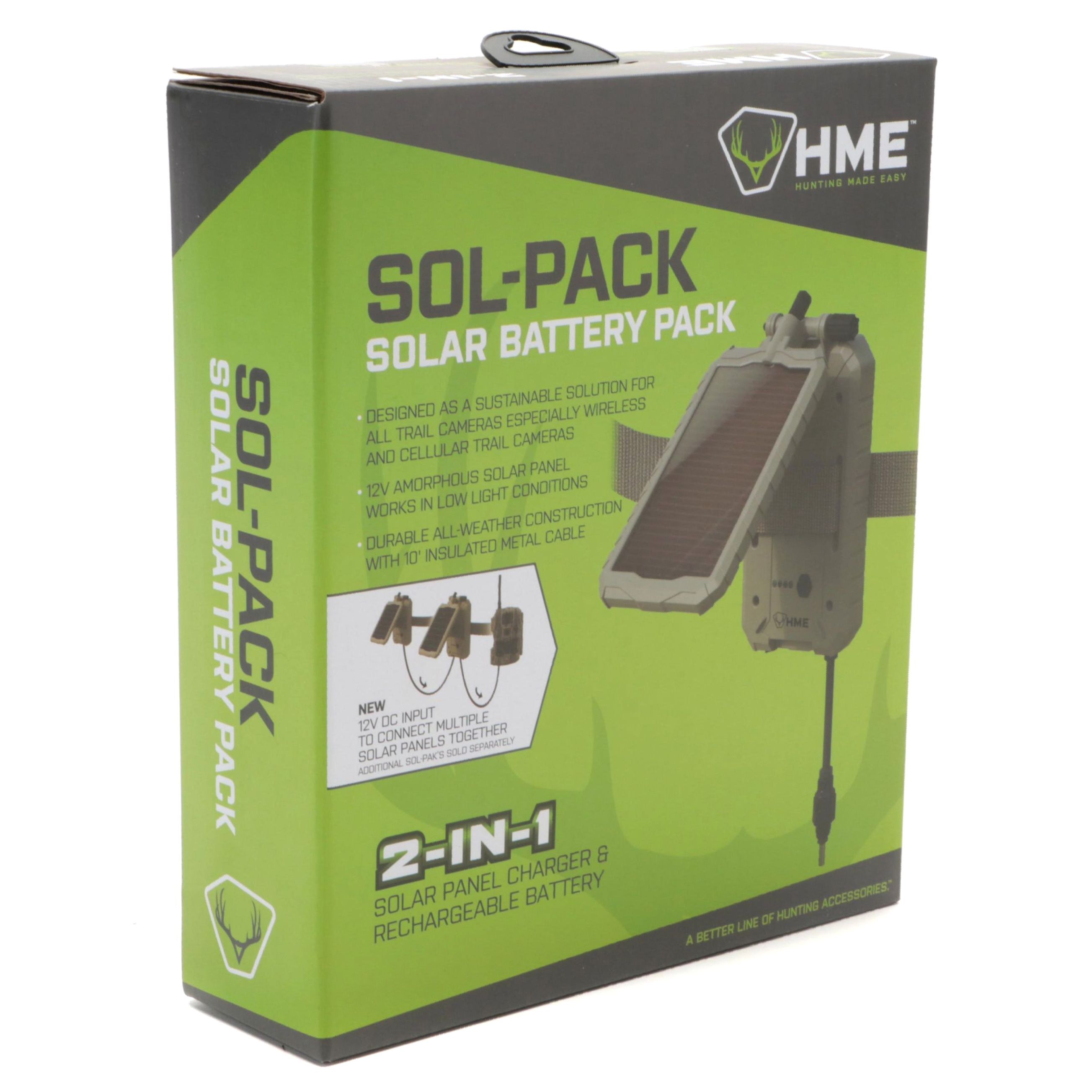 HME Sol-Pack Trail Camera Solar Battery Pack