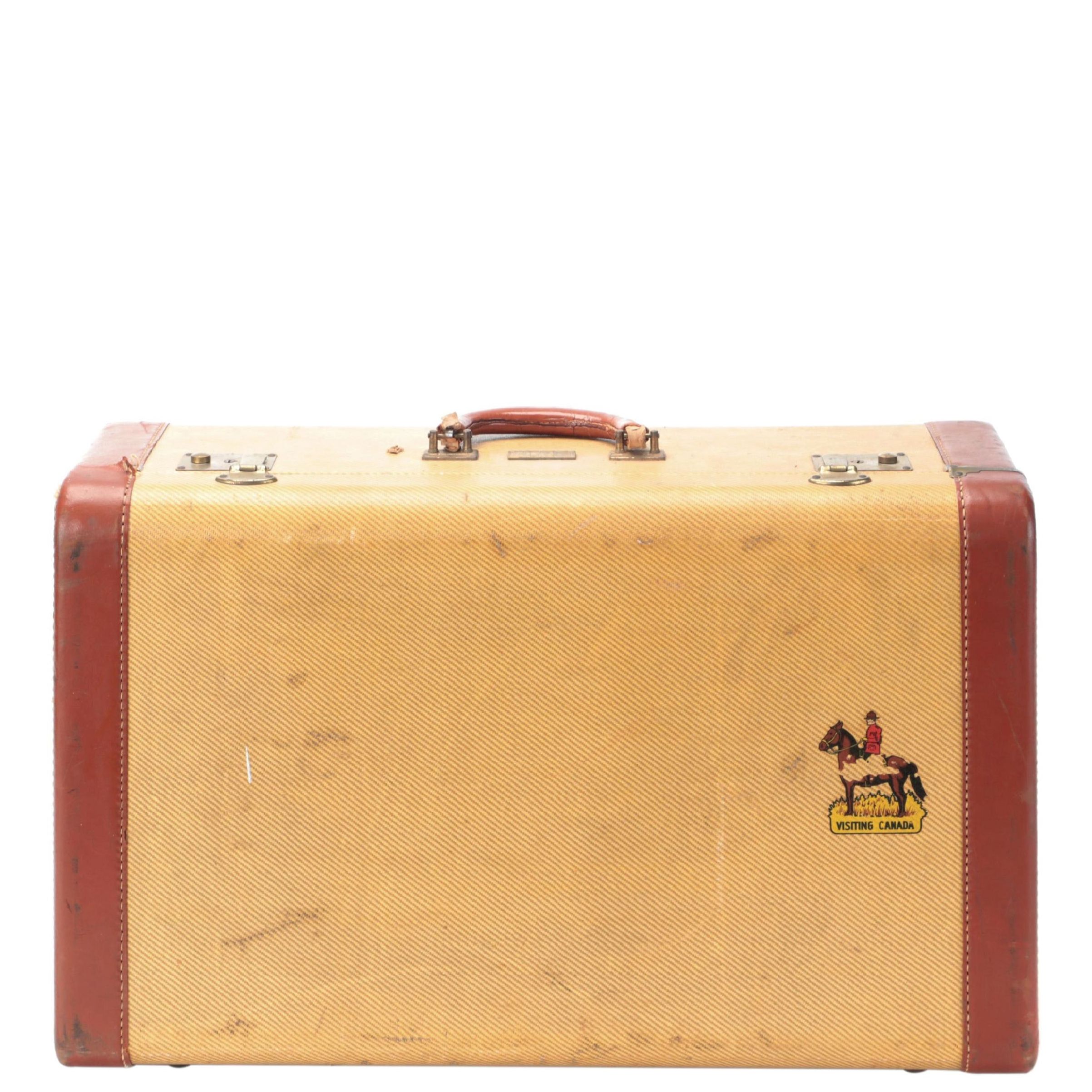 Vintage Hardshell Suitcase