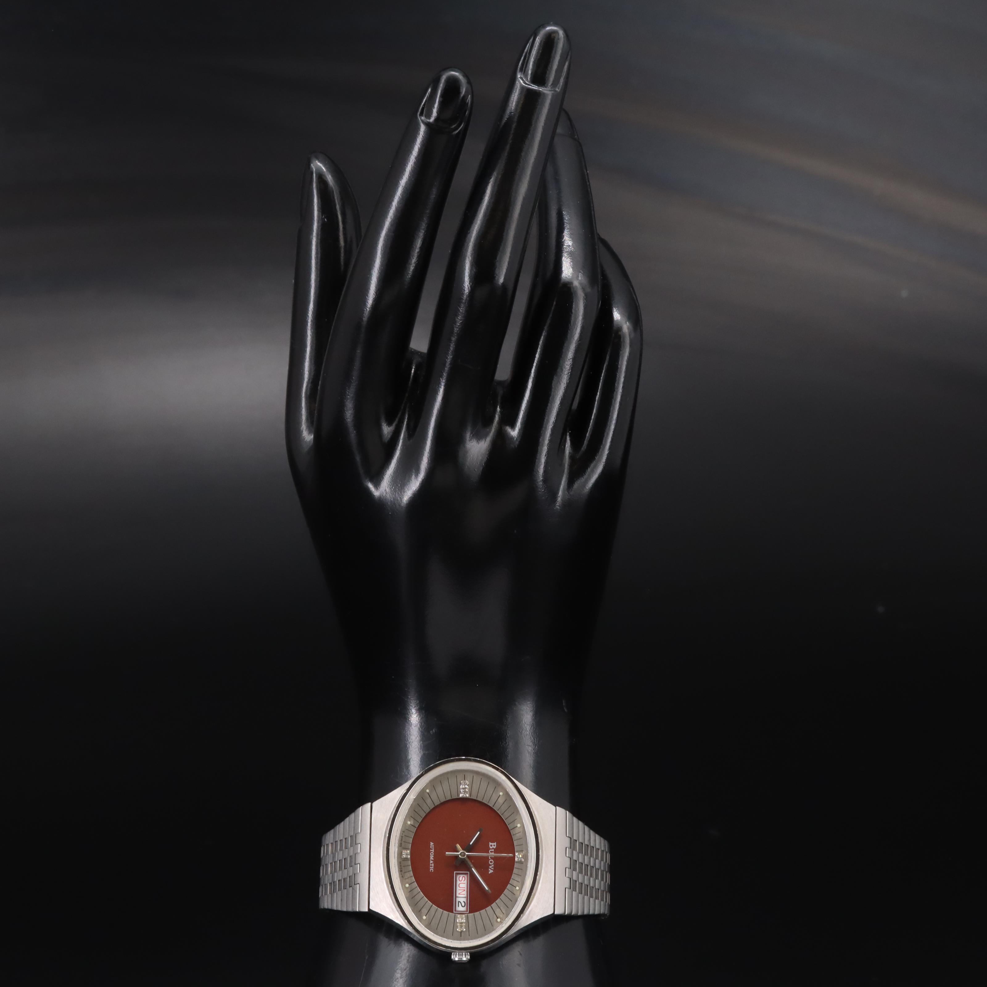 Bulova Day-Date Automatic Watch