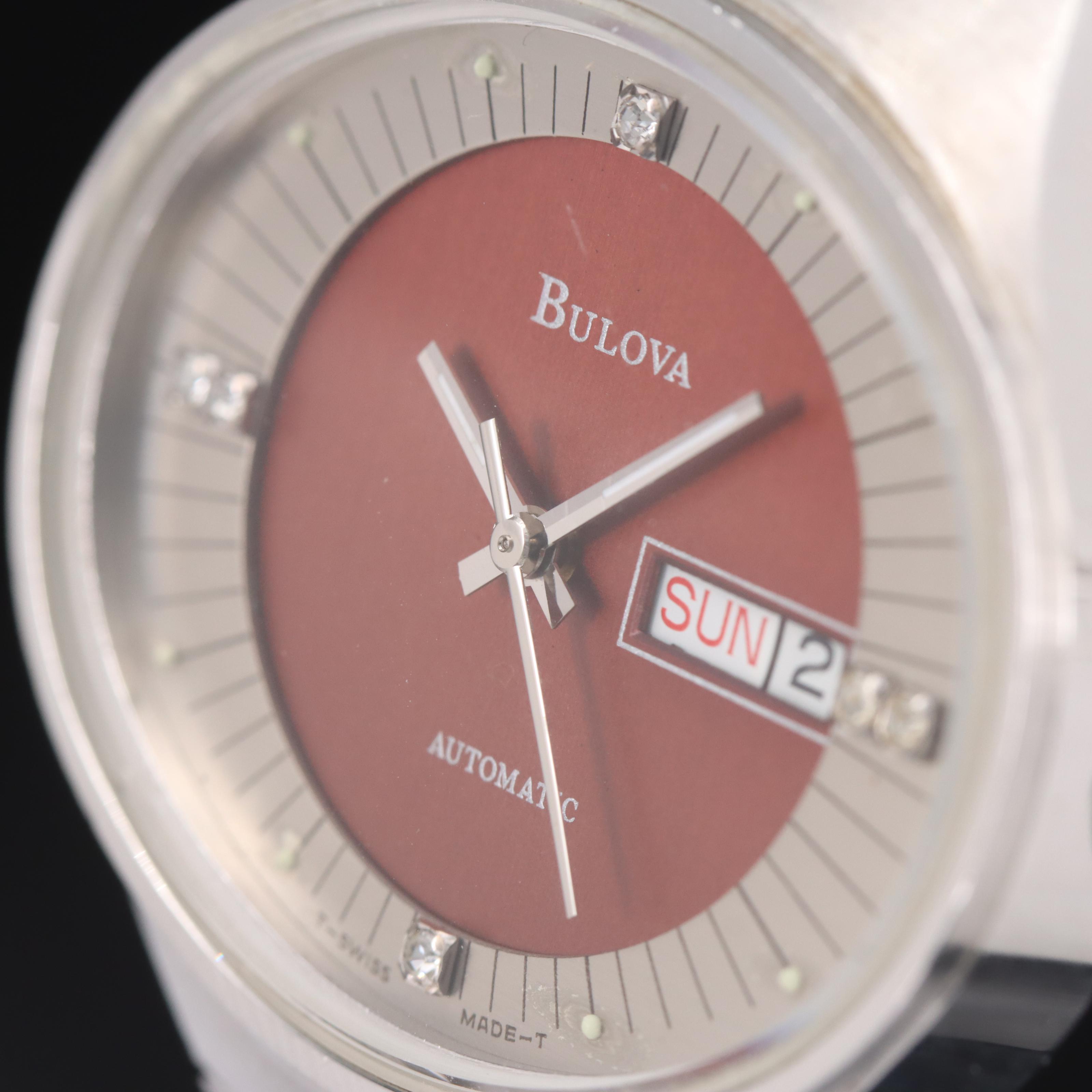 Bulova Day-Date Automatic Watch
