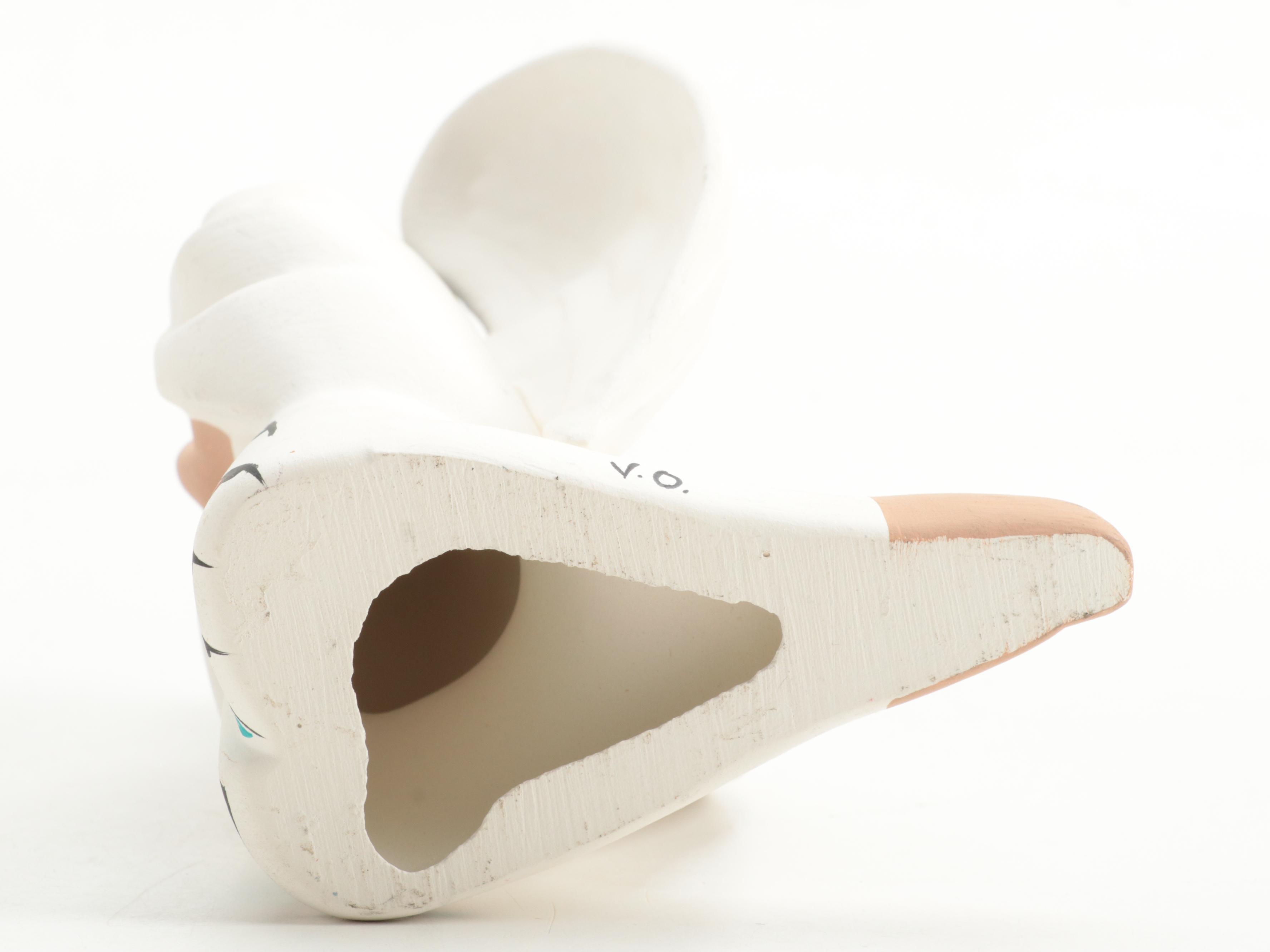 Native American Style Storyteller Figurines with Other Ceramic Figurine