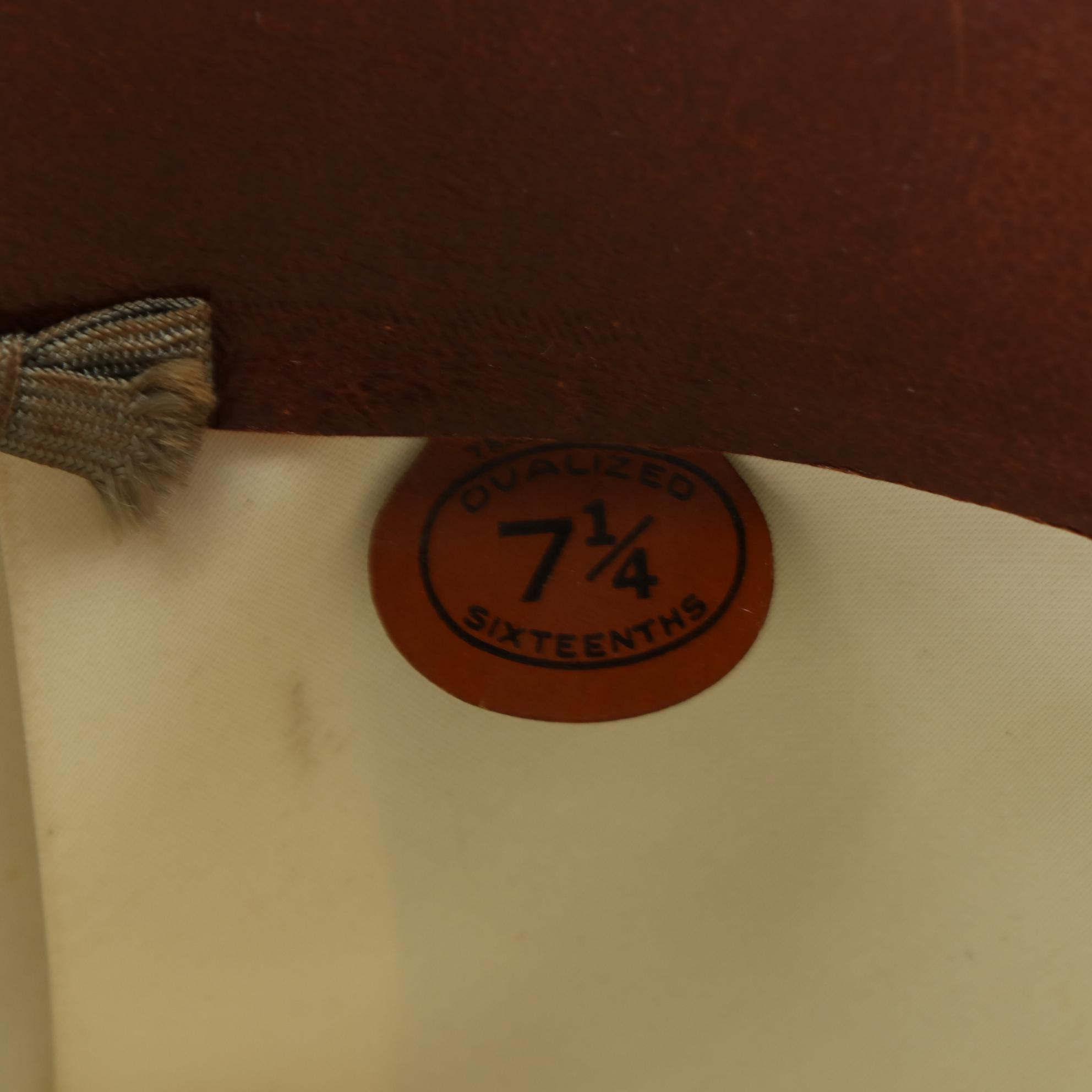 Knox New York Homburg Hat in Wool Felt with Box