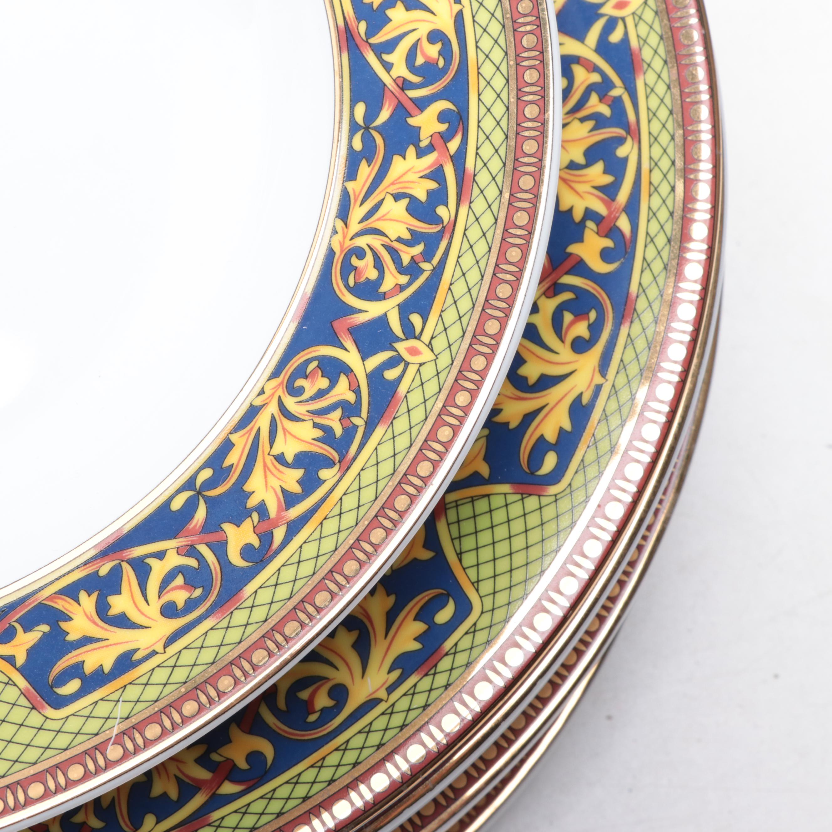 Rosenthal Porcelain Versace "Russian Dream" Coffee Set and Dinnerware