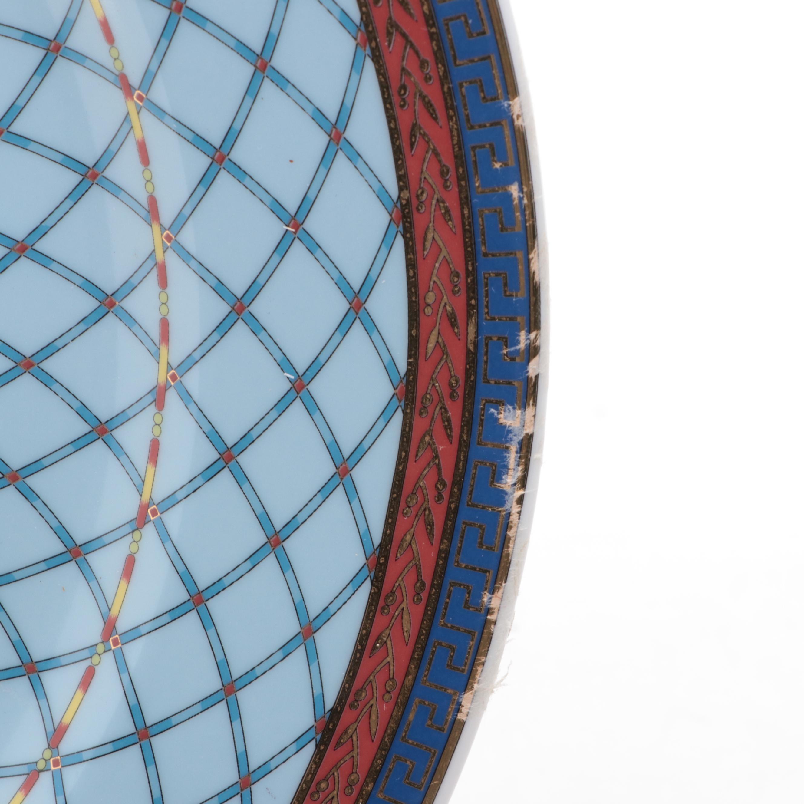 Rosenthal Porcelain Versace "Russian Dream" Coffee Set and Dinnerware