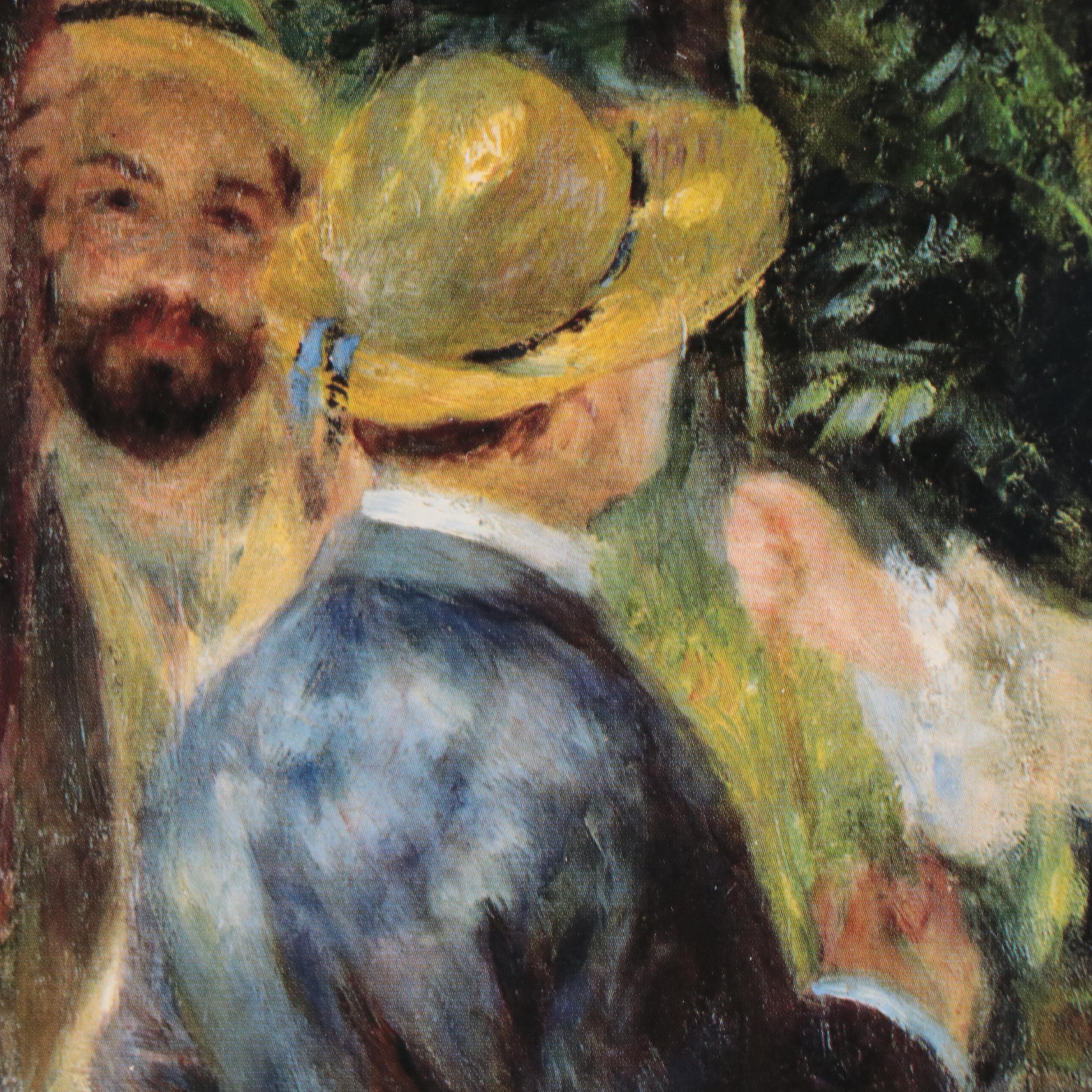 Offset Lithograph After Pierre Auguste Renoir "The Swing"