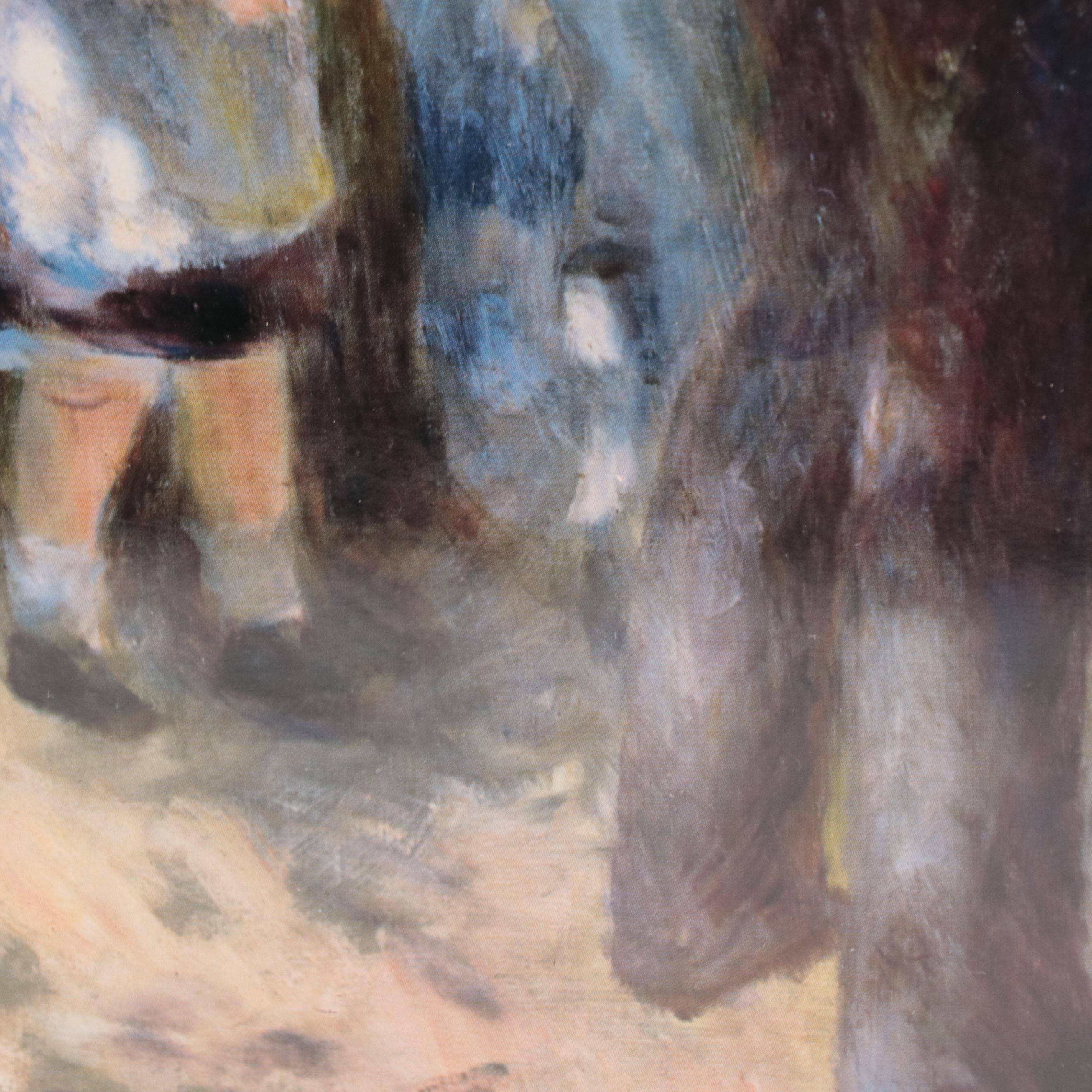 Offset Lithograph After Pierre Auguste Renoir "The Swing"