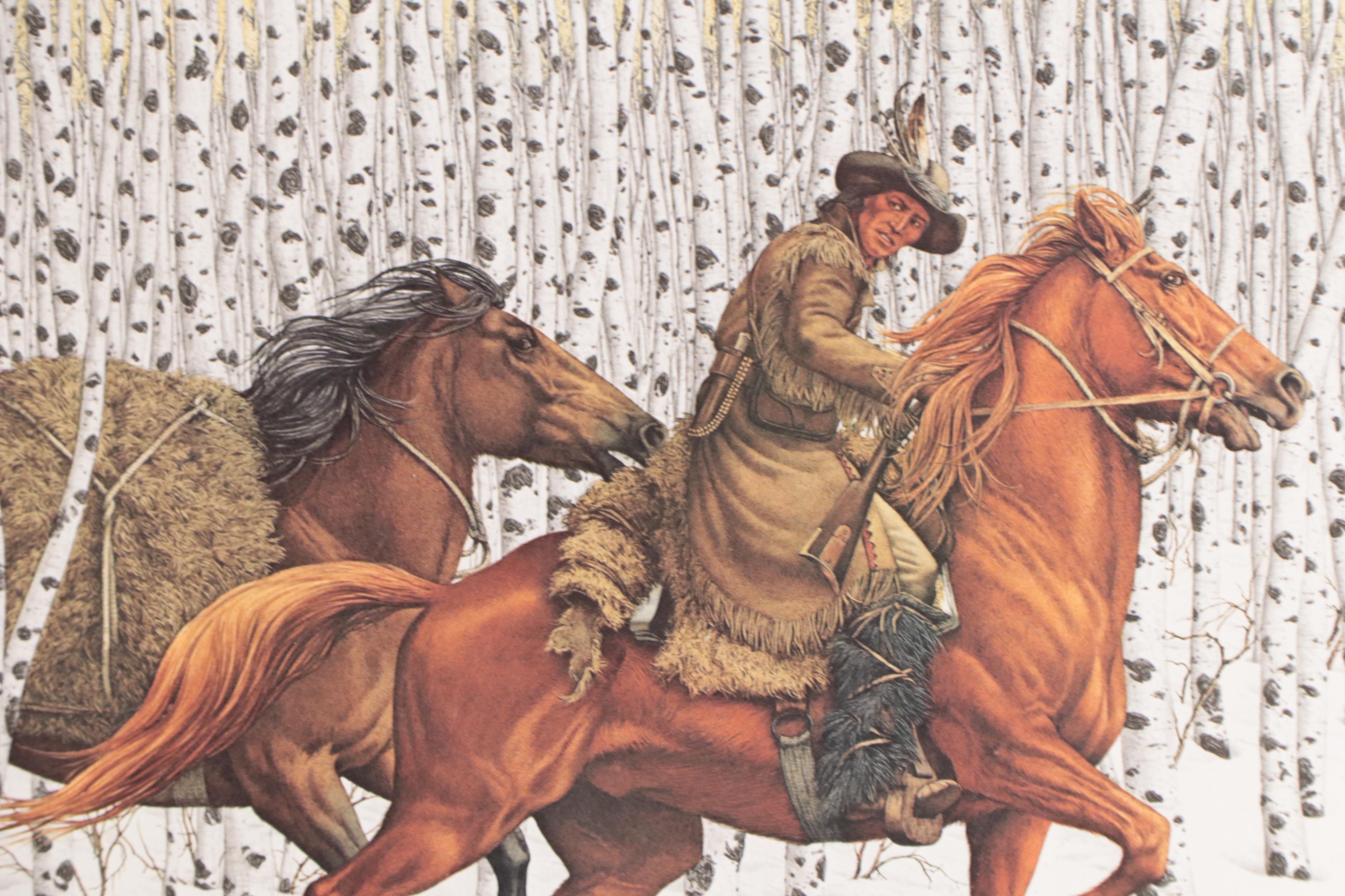 Bev Doolittle Offset Lithograph "Sacred Ground," 1989