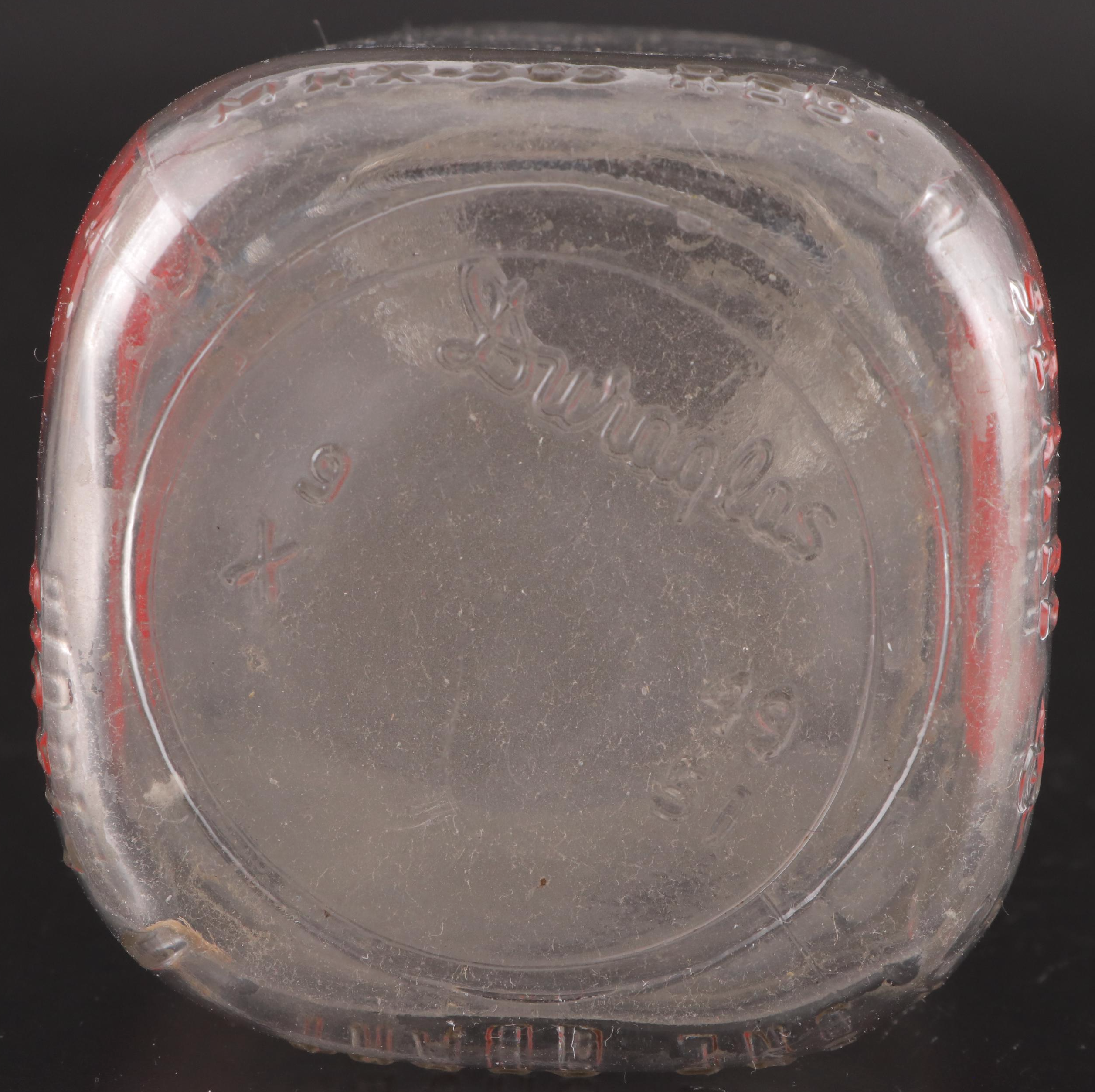 D. C. S., People's Dairy, Jersey Farms and Golden Royal Glass Dairy Bottles