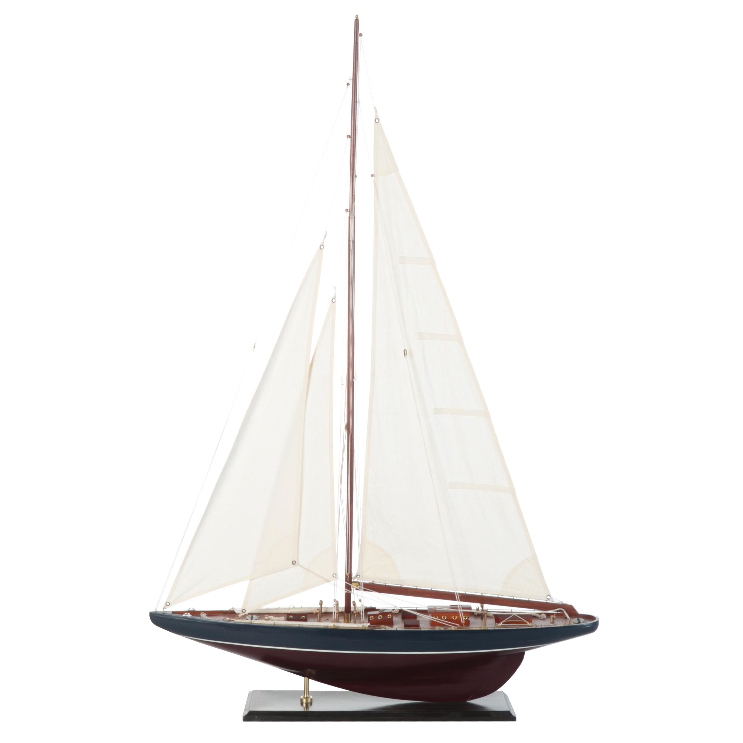 Oversized Wooden Ranger Model Sailboat